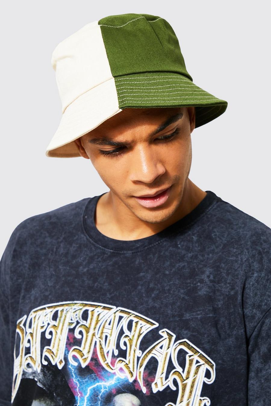 Stone Spliced Bucket Hat image number 1