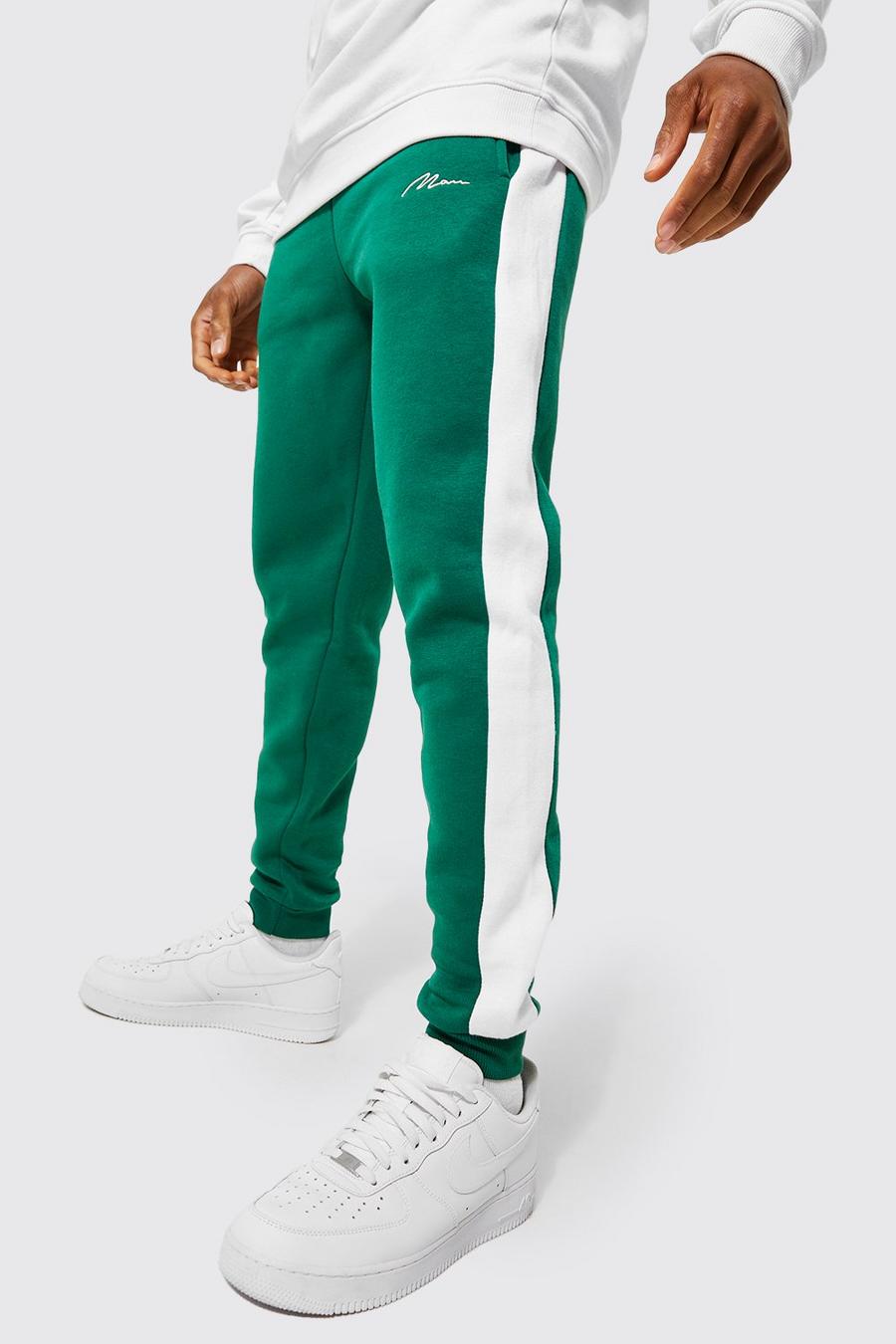 Forest Skinny Man Signature Panel Jogger   image number 1