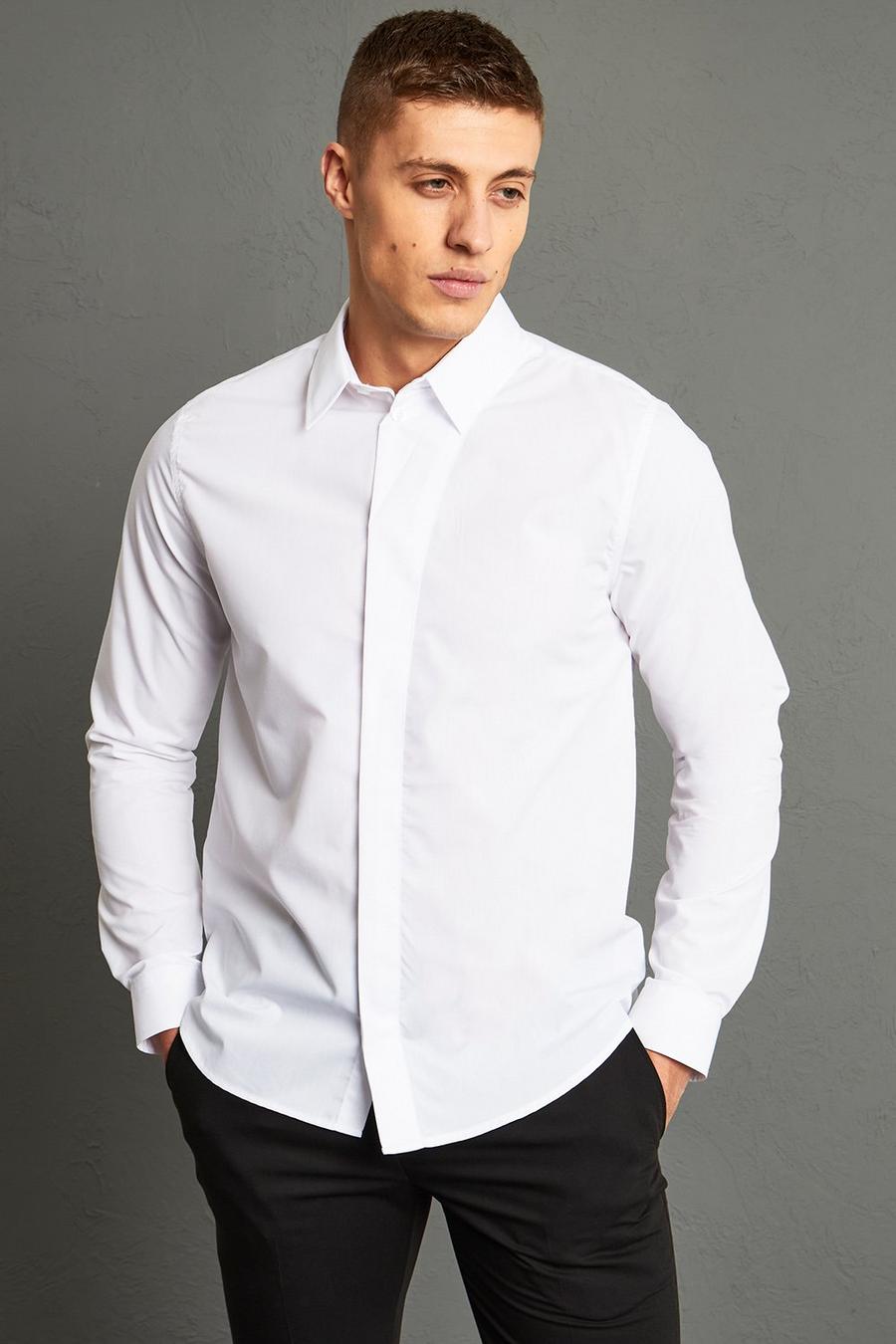 Men's Smart Shirts | Formal Shirts for Men | boohoo UK