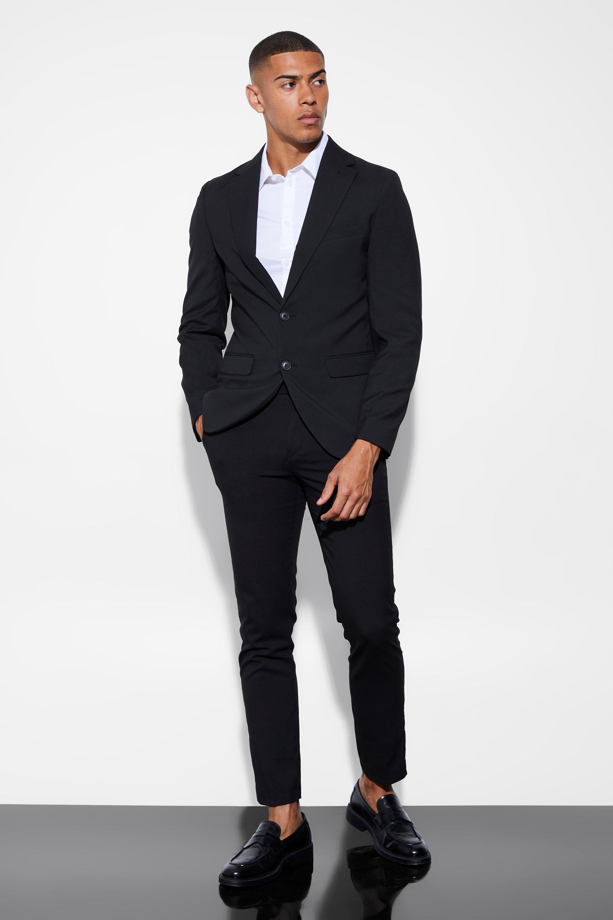 Slim Single Breasted Suit Jacket