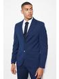 Giacca completo a monopetto Slim Fit, Navy