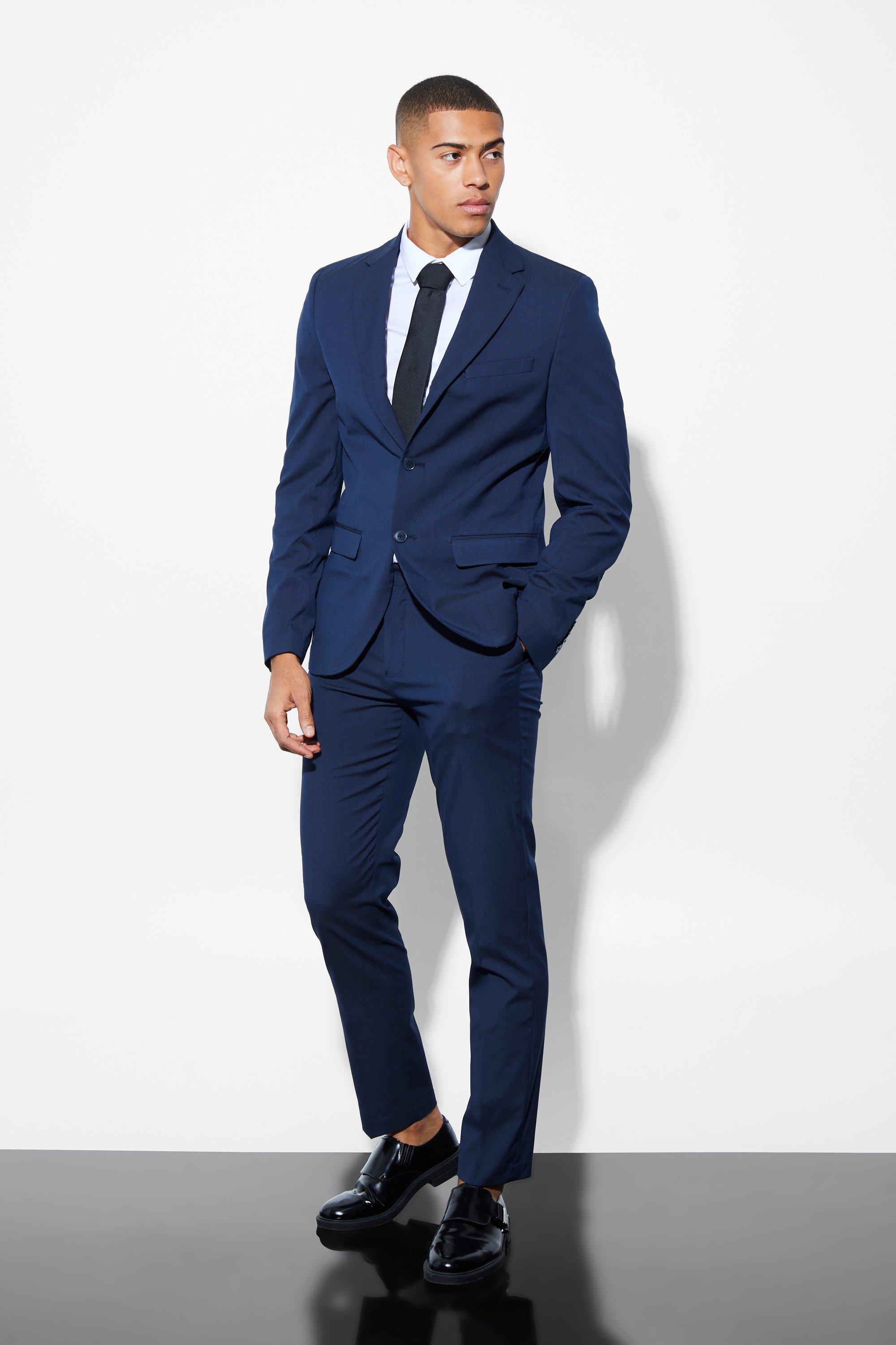 Slim Single Breasted Suit Jacket