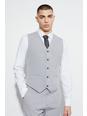 Grey Slim Waistcoat