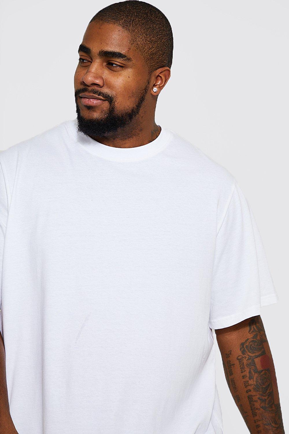 white longline t shirt mens