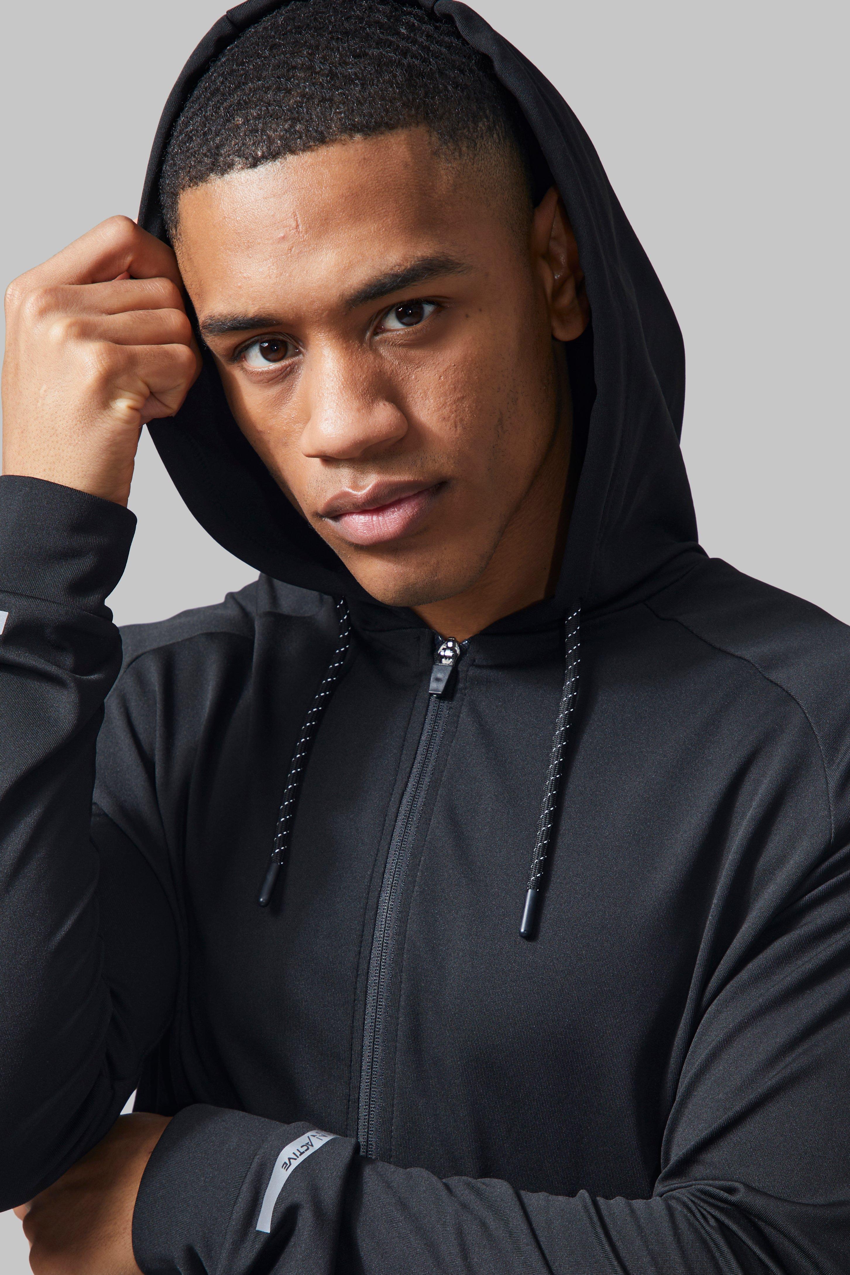 Performance Active Fleece Zip Hoodie