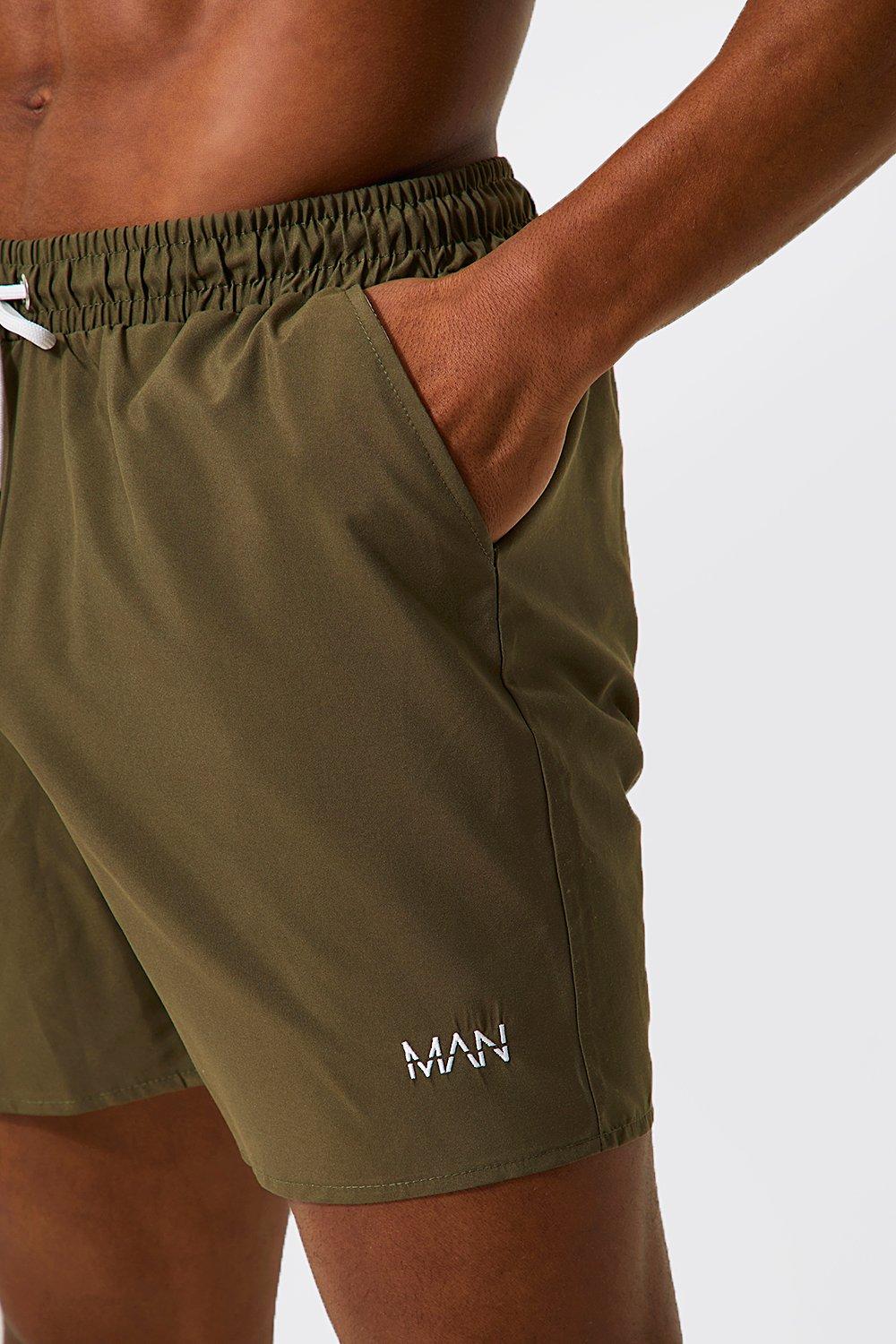 Original Man Mid Length Swim Shorts