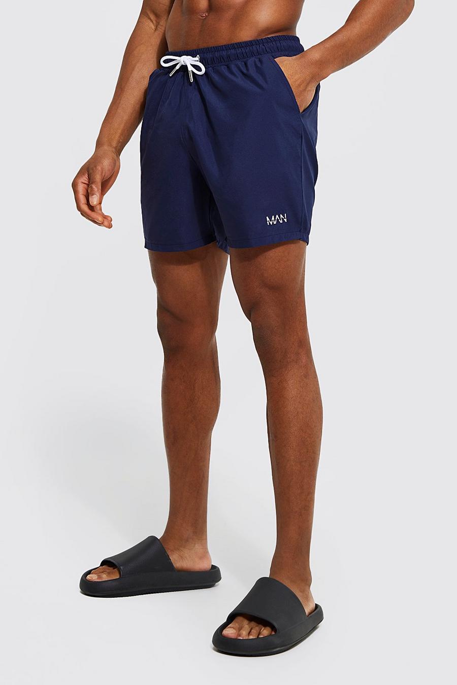 Navy marineblau Original Man Short Swim Shorts