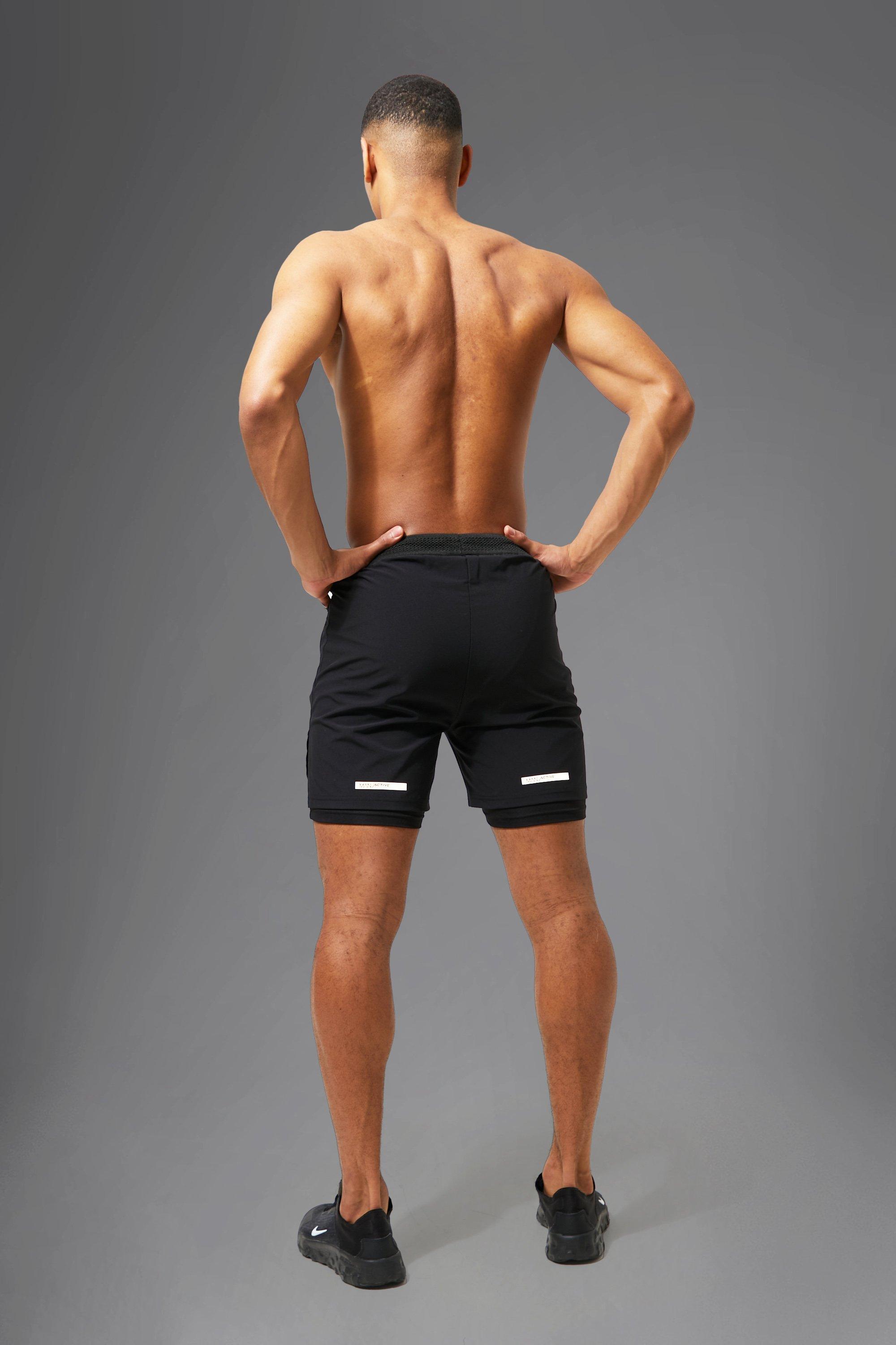 Man Active Performance 5inch 2-in-1 Shorts