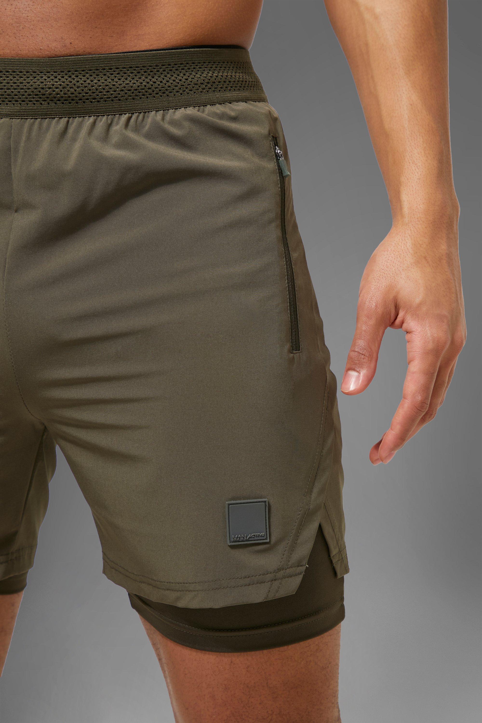 Man Active Performance 5inch 2-in-1 Shorts