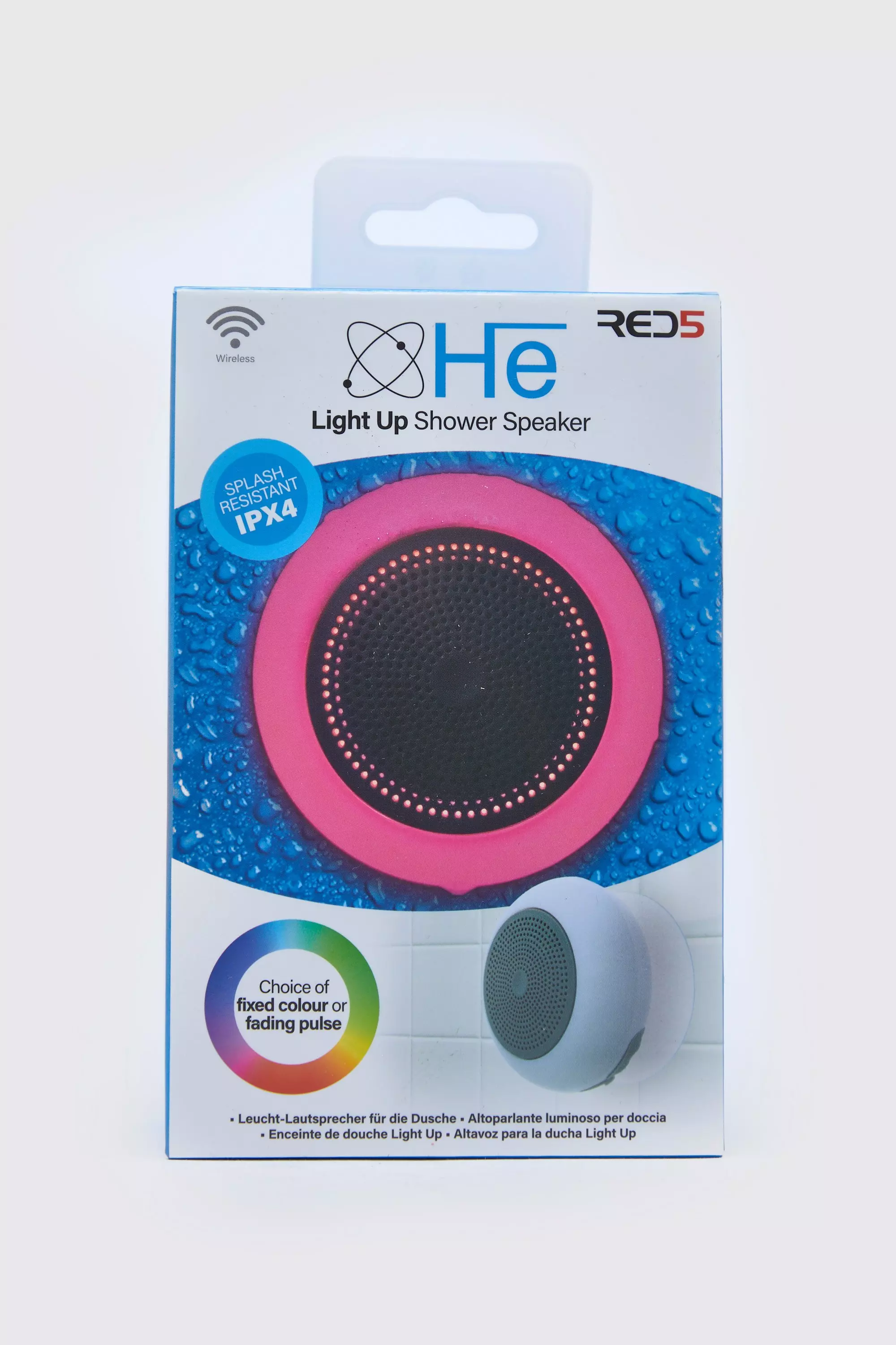 Multi Light Up Shower Speaker alternative image