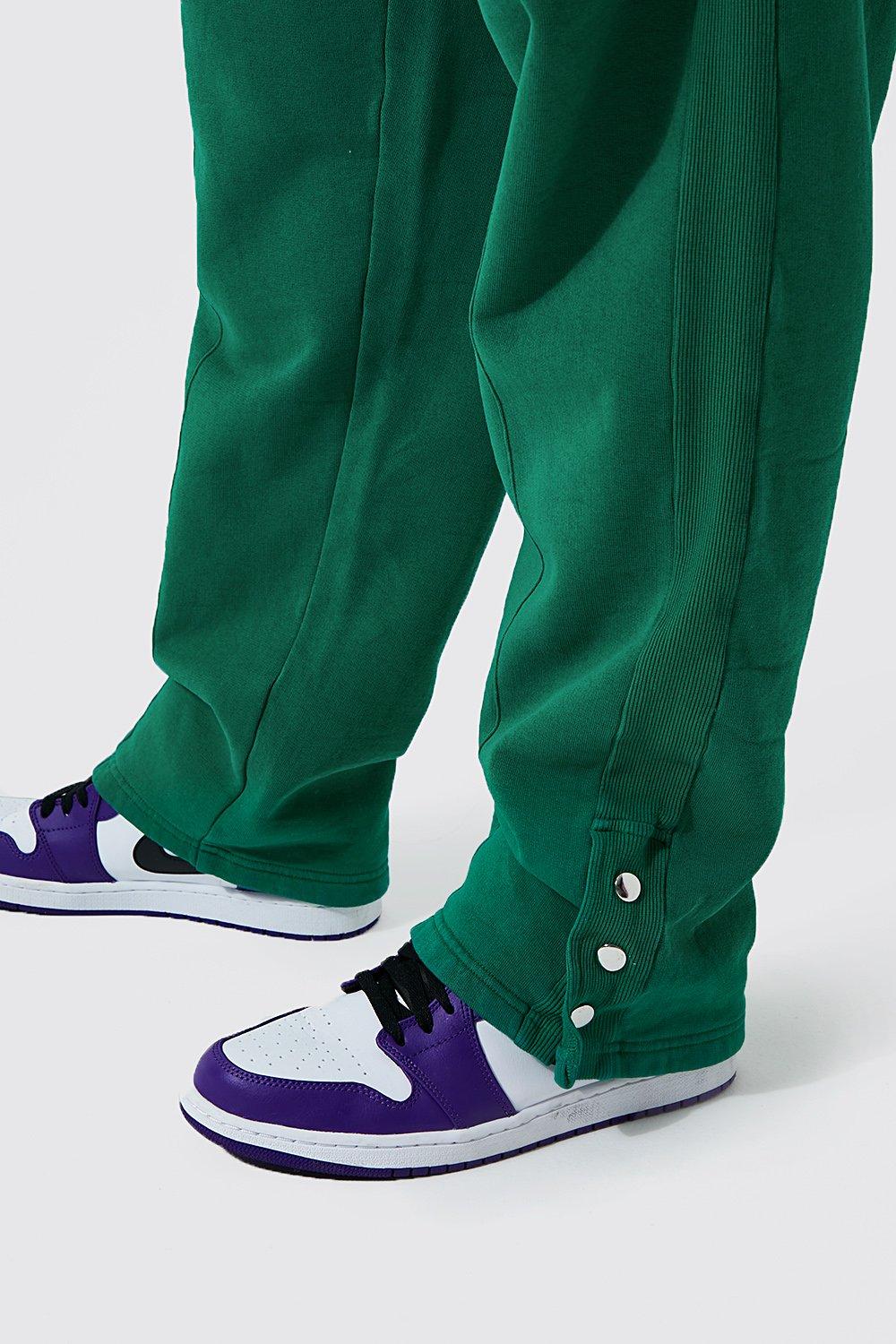 Tall Straight Leg Jogger With Popper Hem