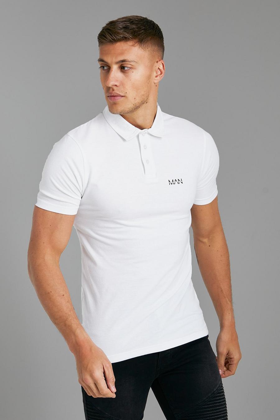 White KOBIETY T-SHIRTY POLO image number 1