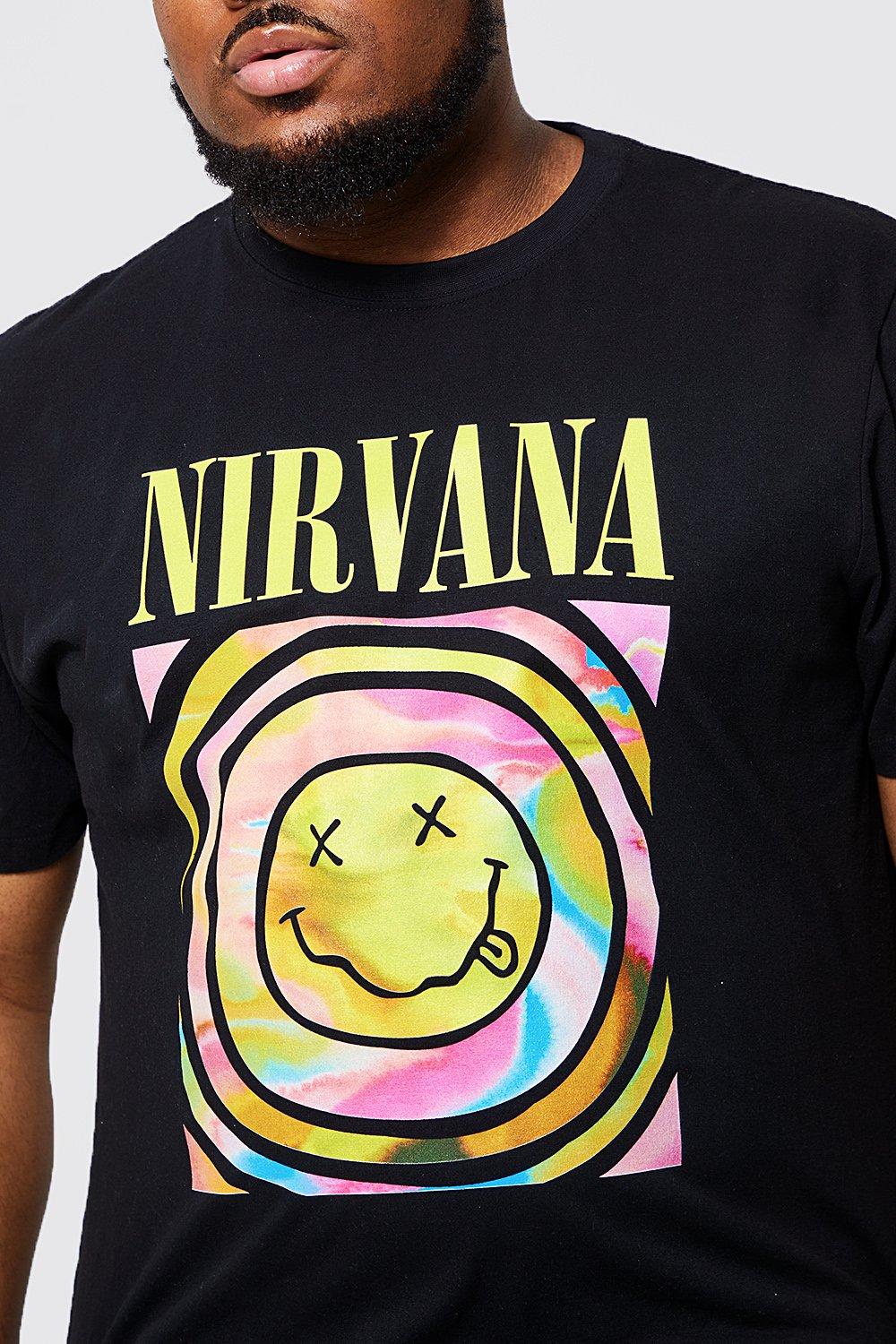 Nirvana tie 2025 dye t shirt