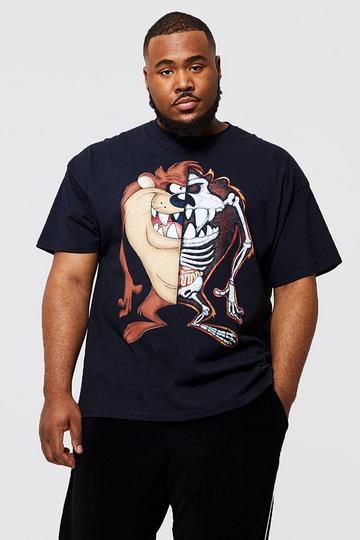 Plus Taz Looney Tunes License T-shirt black