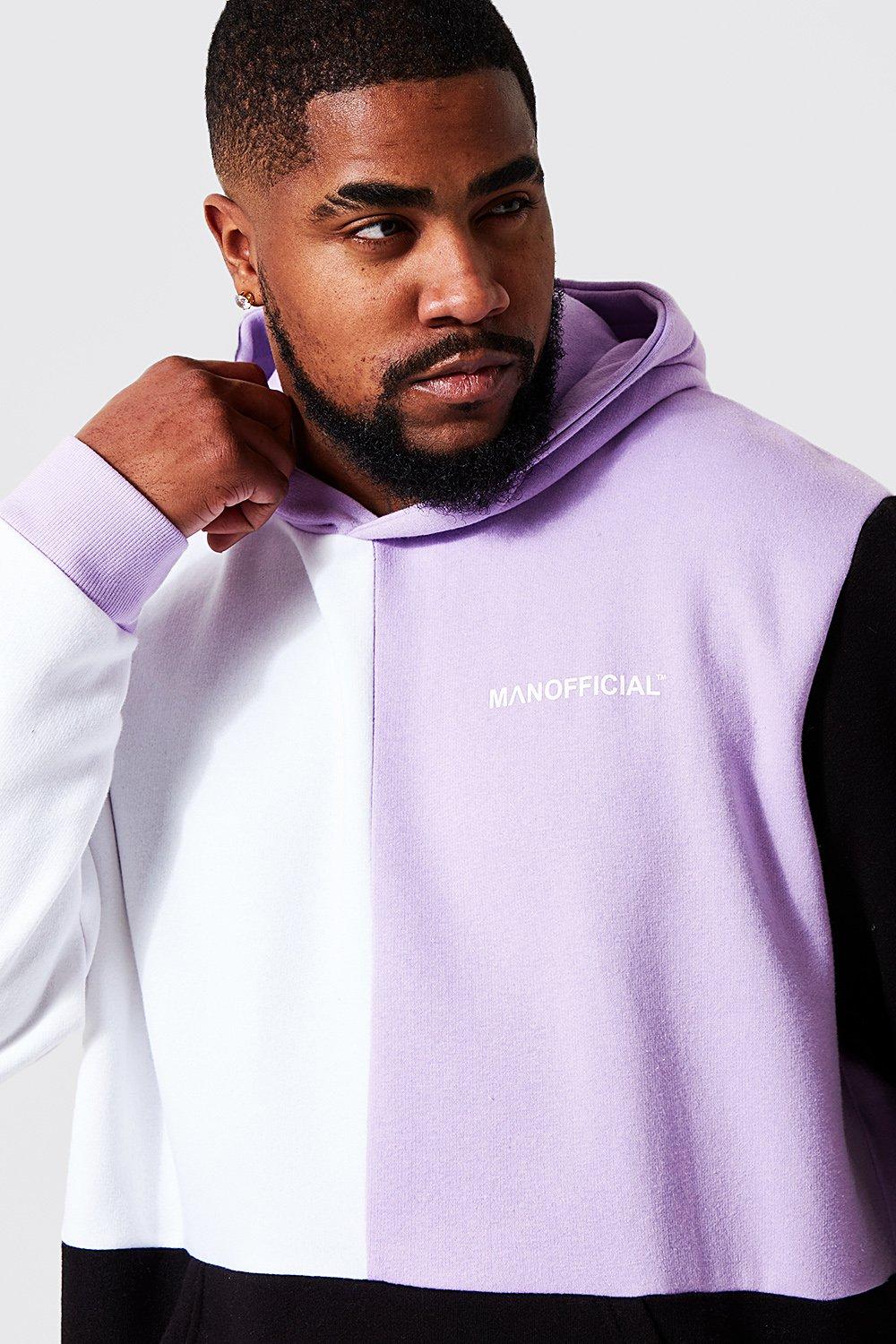 Colour block hoodie online champion