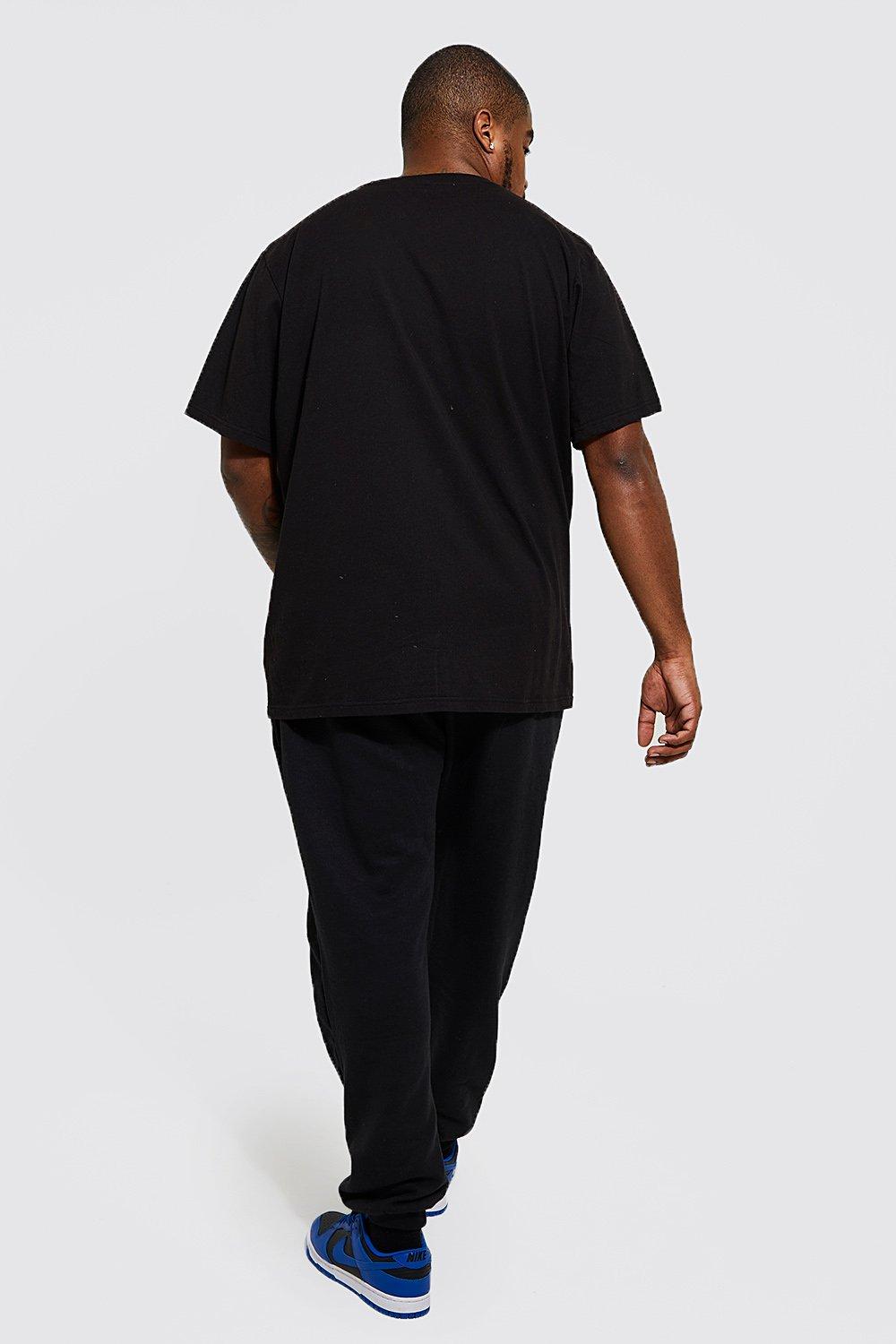 Mujer Ropa de Trajes de Camiseta Plus Con Firma Man Y Colores En Bloque Boohoo de Denim de color Negro 