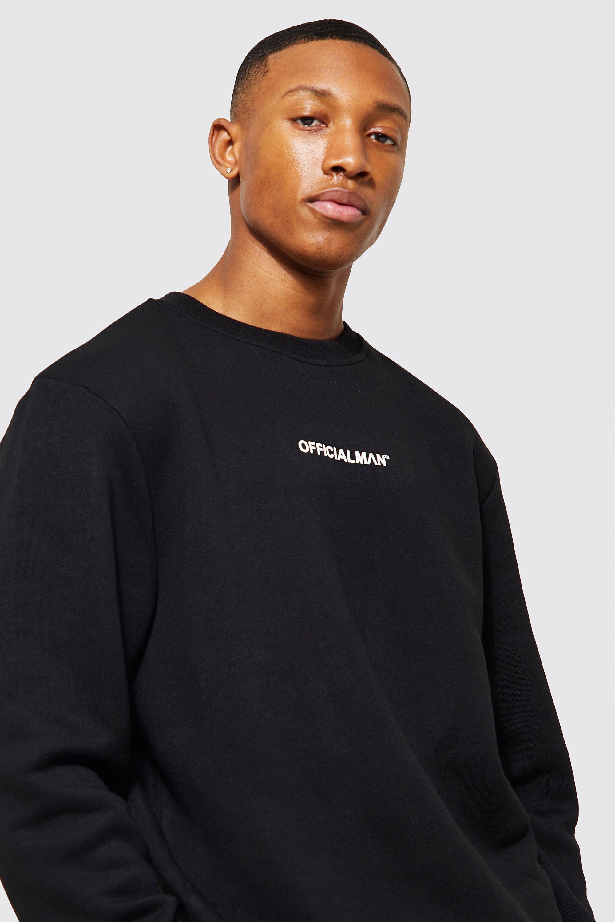 Boohoo man clearance sweatshirt