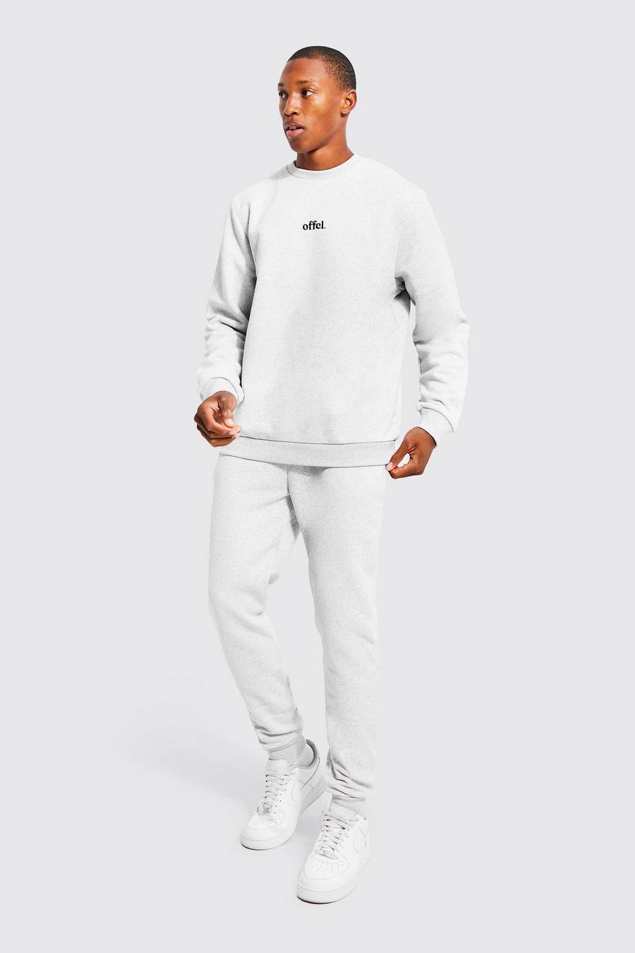 Official Sweatshirt-Trainingsanzug, Grey marl image number 1