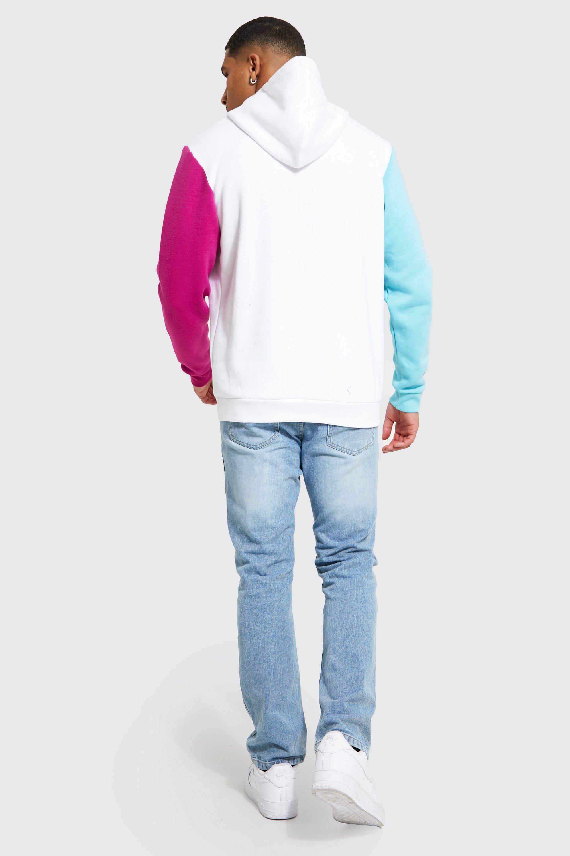 Pastel Colorblock Hoodie