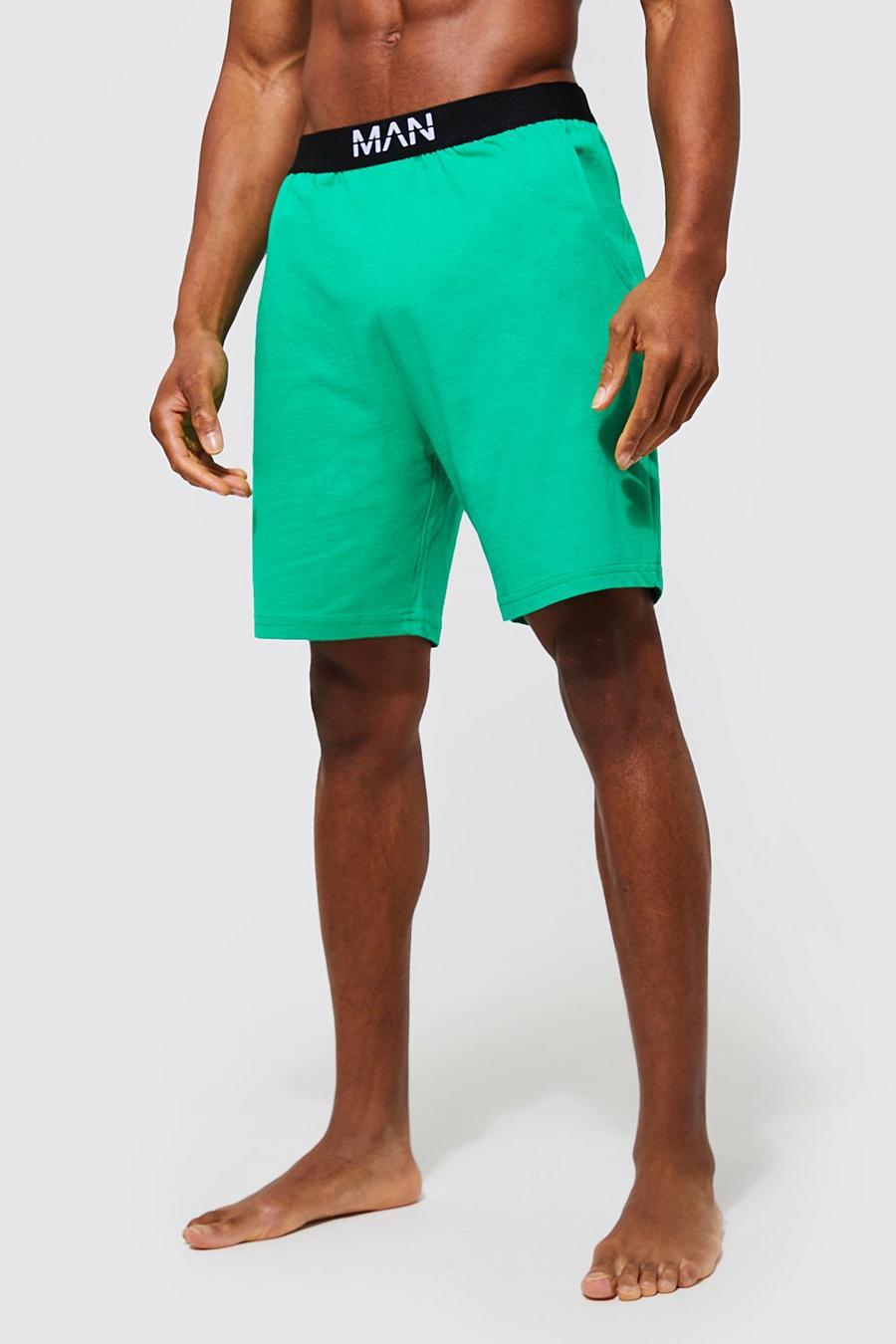 Green Man Dash Loungewear Shorts image number 1