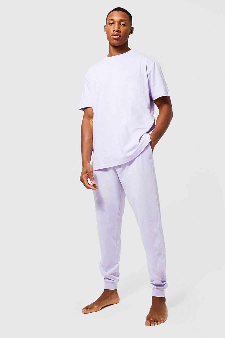 Lilac Core Man Dash Loungewear Set 