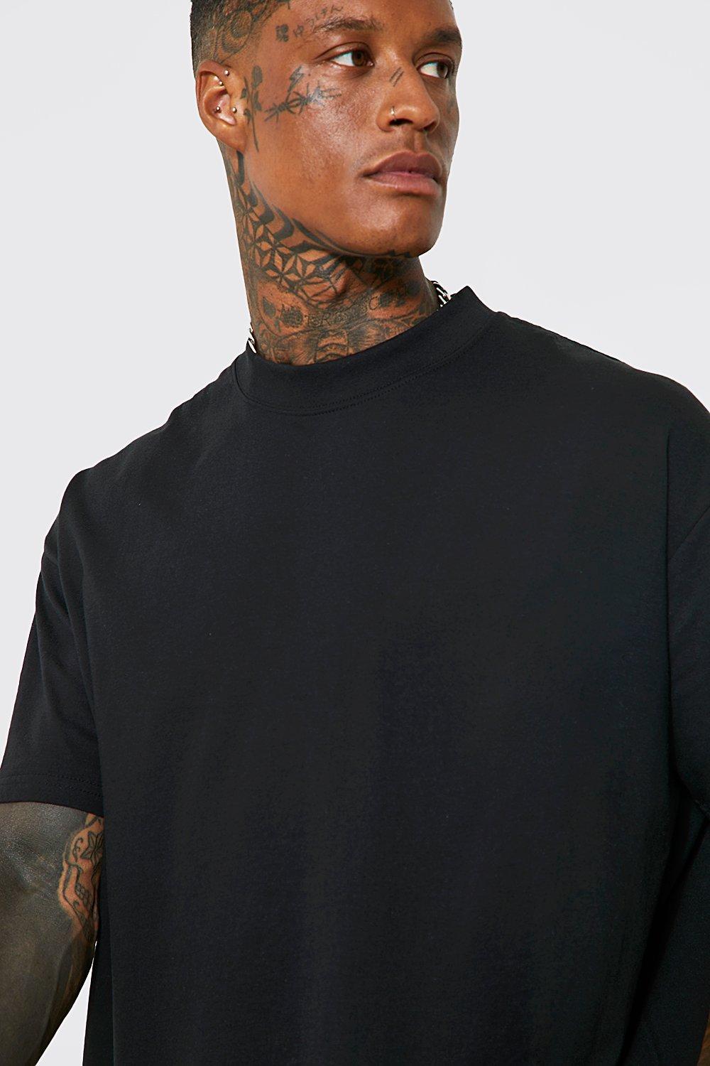 Oversized Extended Neck T-shirt