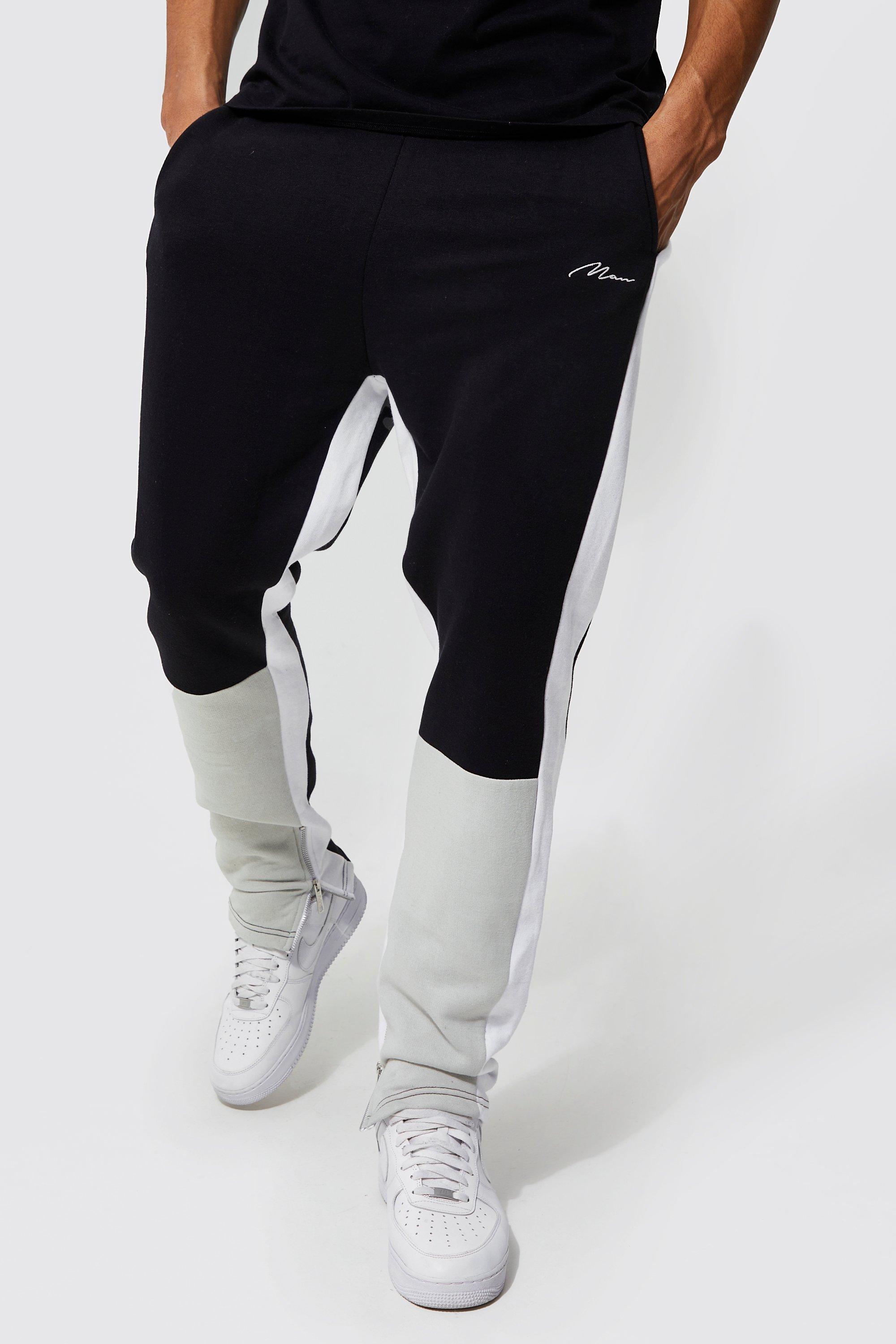 mens tracksuit bottoms boohoo