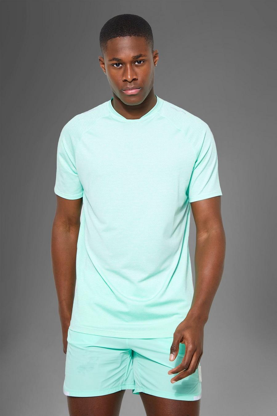T-shirt de sport à manches raglan - MAN Active, Mint green image number 1