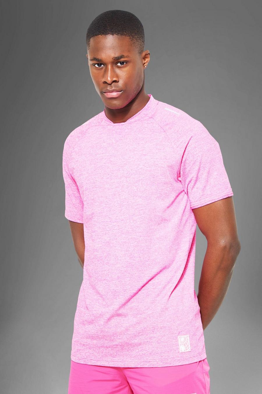 T-shirt de sport à manches raglan - MAN Active, Pink image number 1