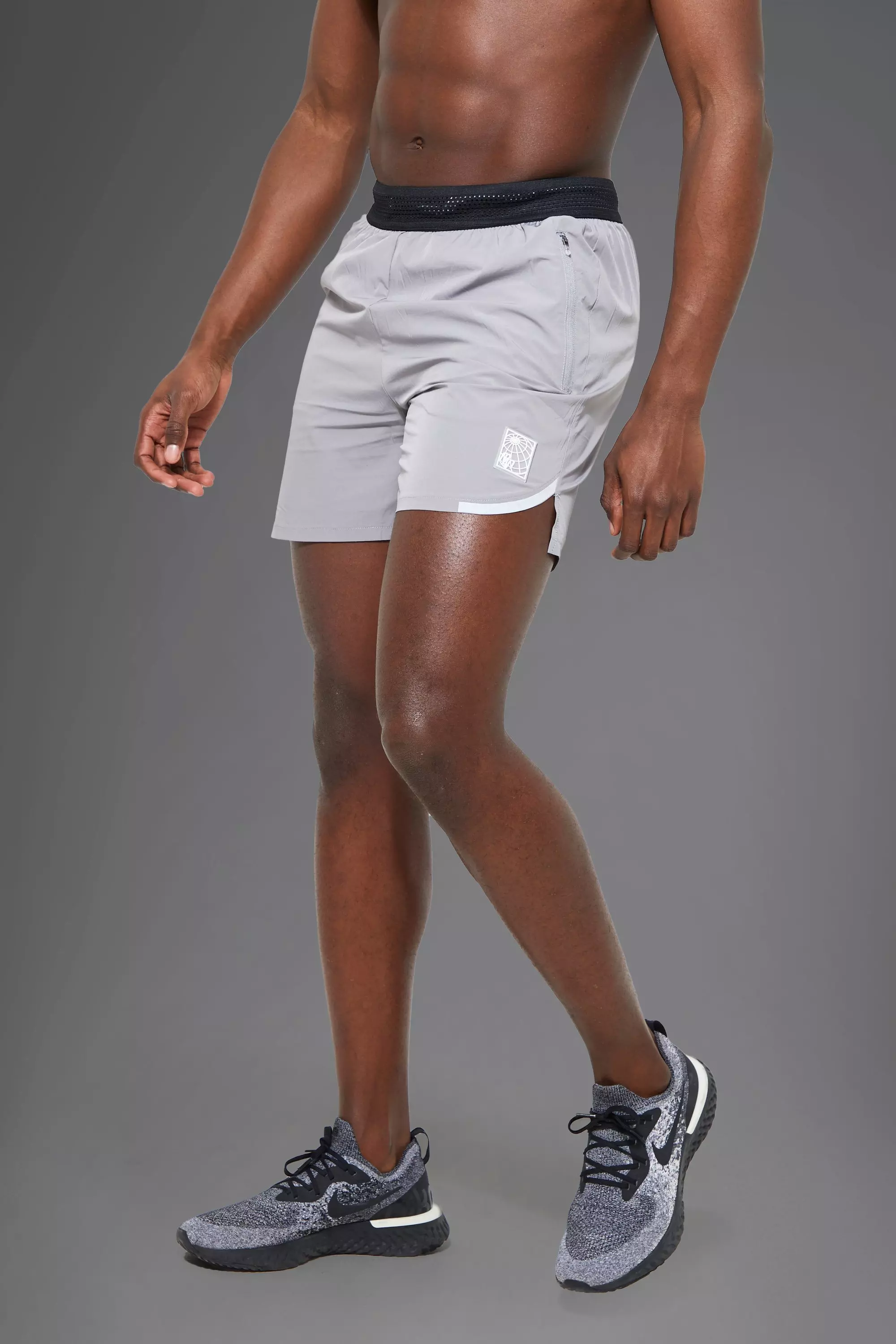 Grey Man Active Reflective Detail Short alternative image