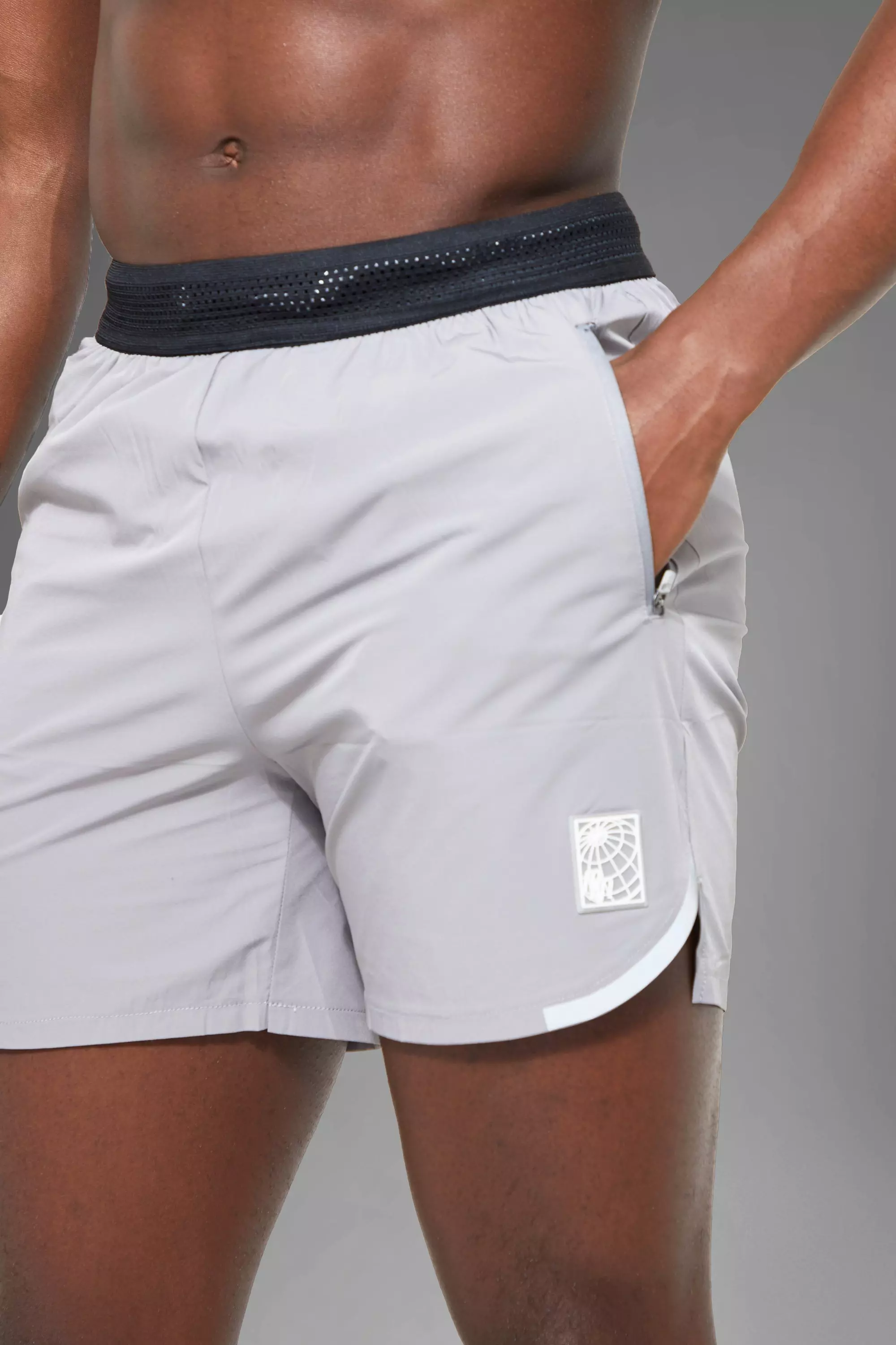 Grey Man Active Reflective Detail Short alternative image
