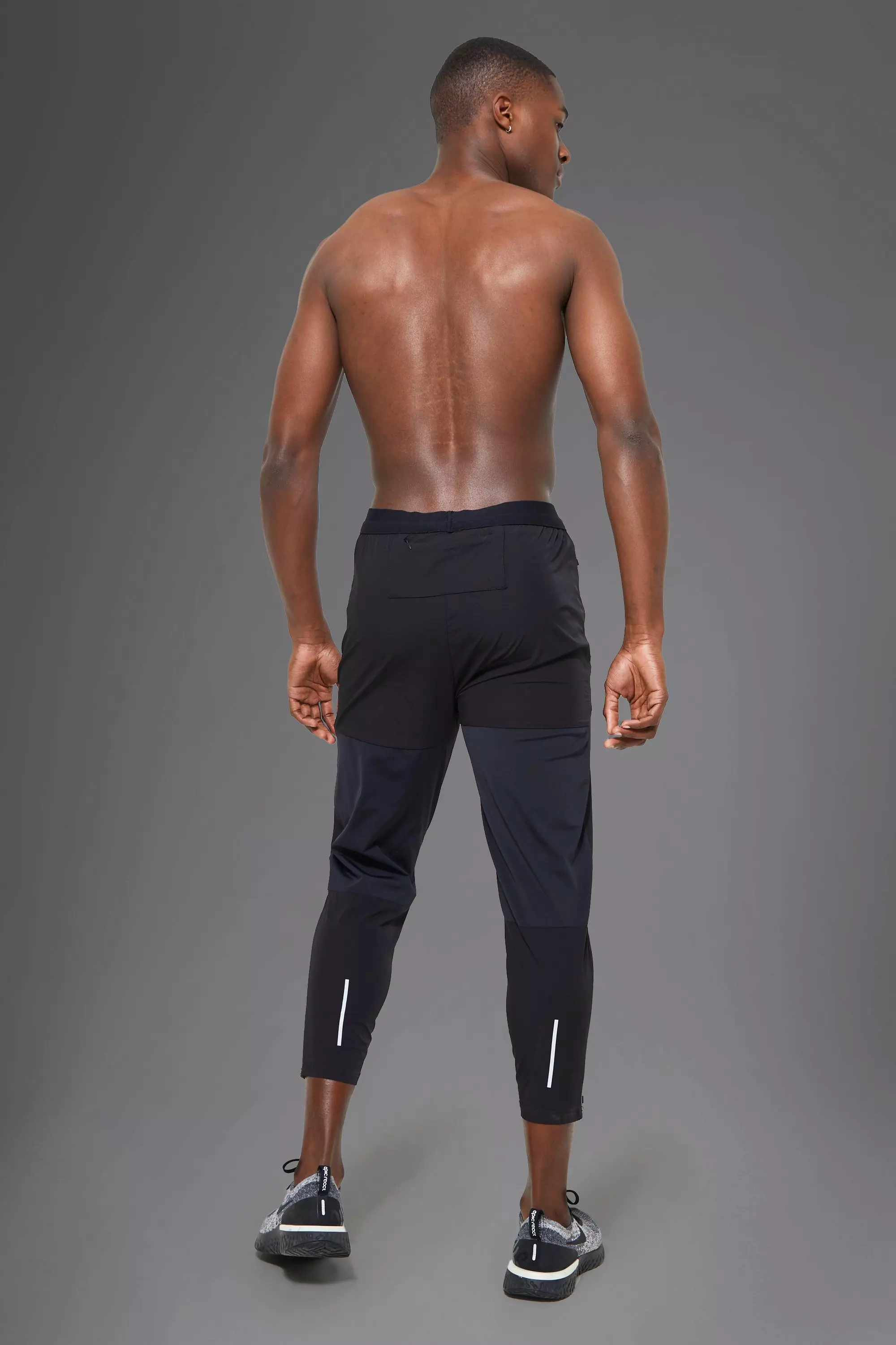 Mens cropped workout pants sales