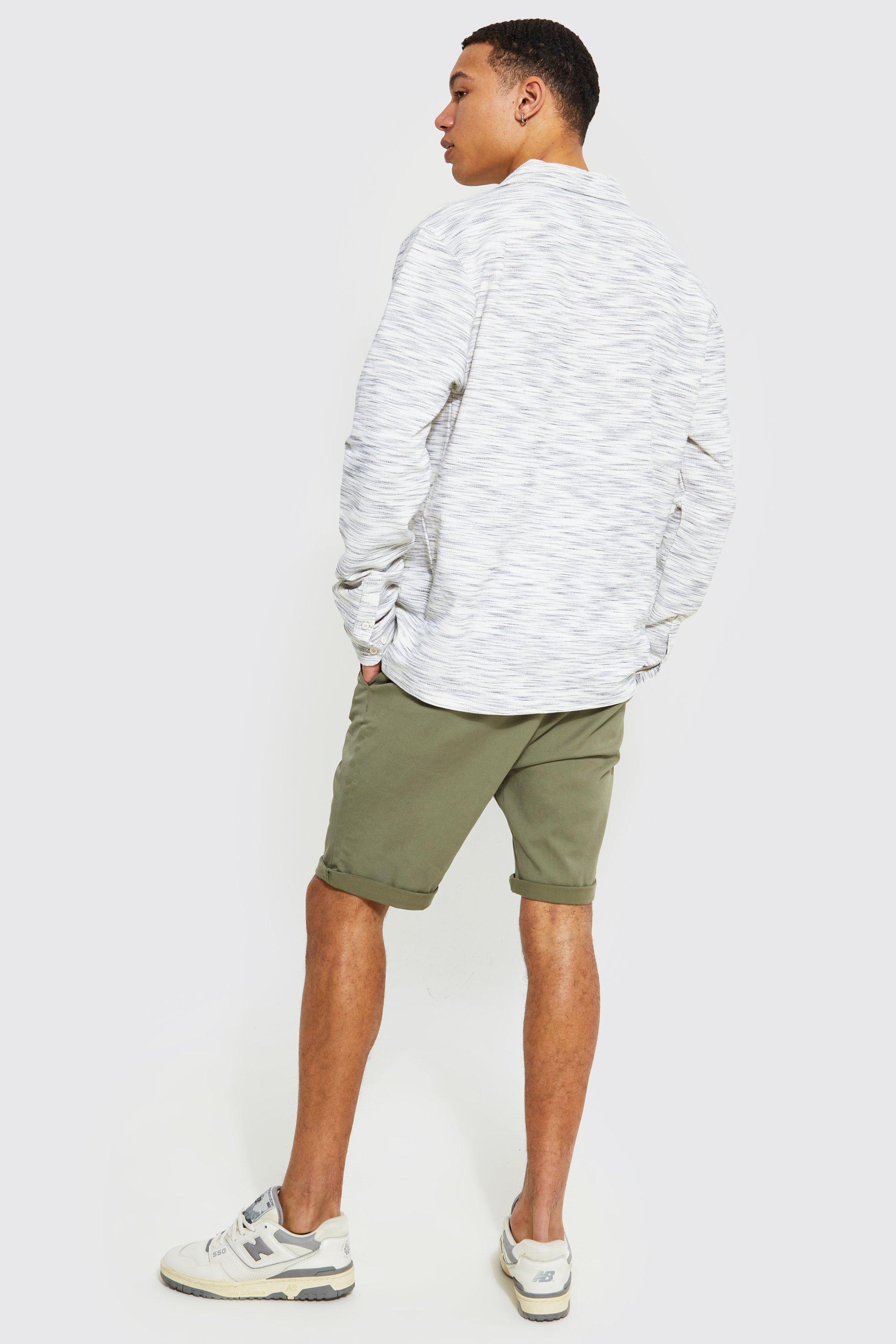 Skinny deals khaki shorts