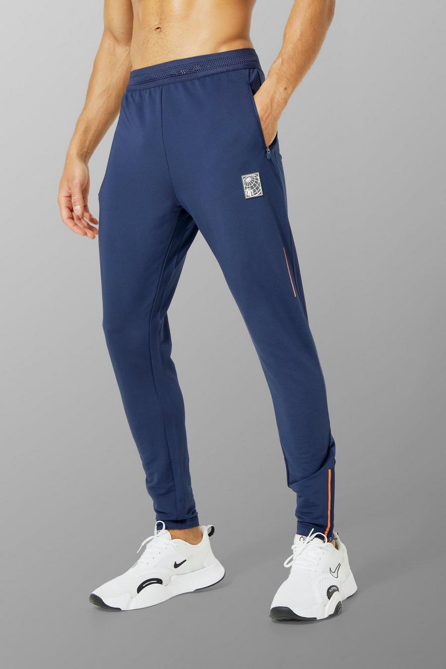 Navy Man Active Skinny Performance Jogger image number 1