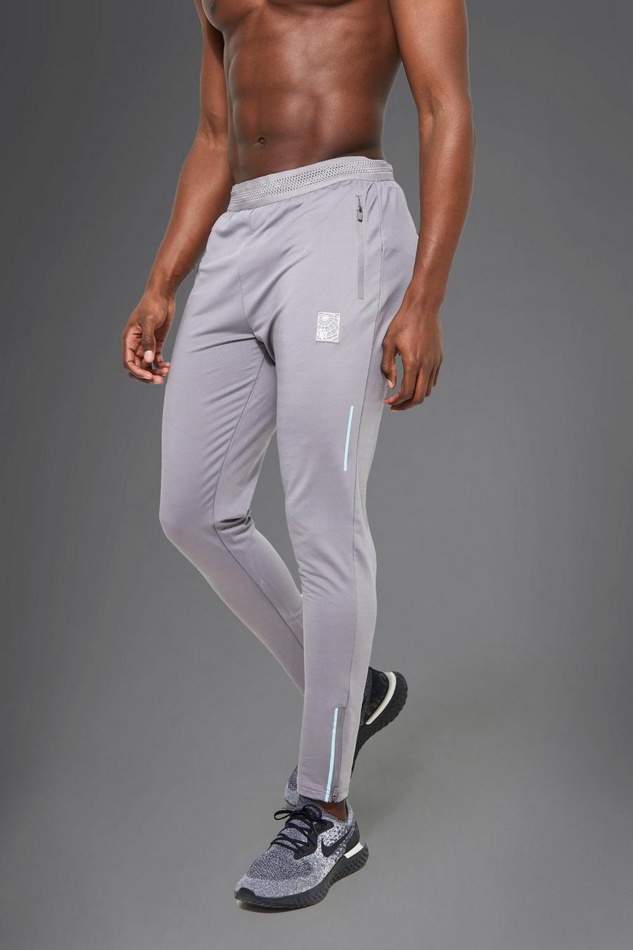 Grey MAN Active Joggers i skinny fit image number 1