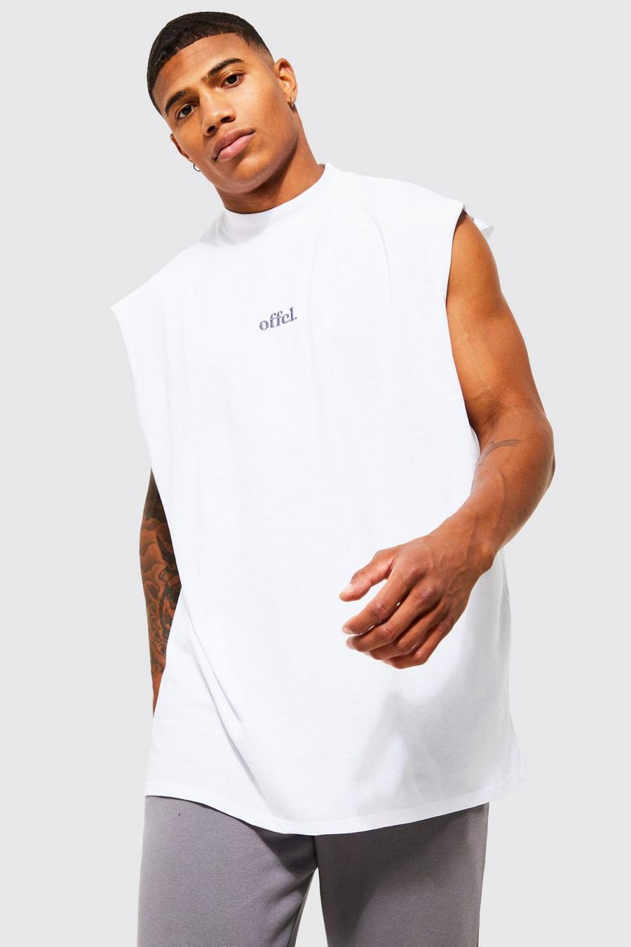 Oversize Official Tanktop, White image number 1