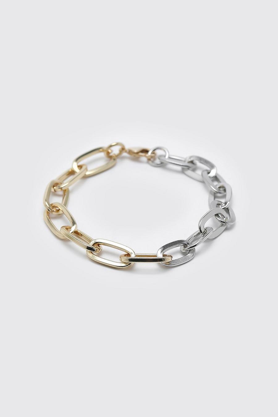 Multi Contrast Chain Bracelet image number 1