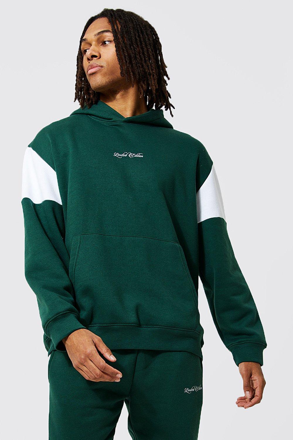 Green colour tracksuit on sale