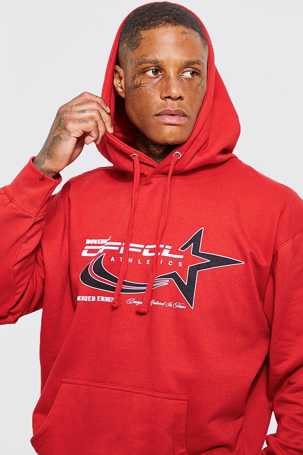 Star 2025 print hoodie