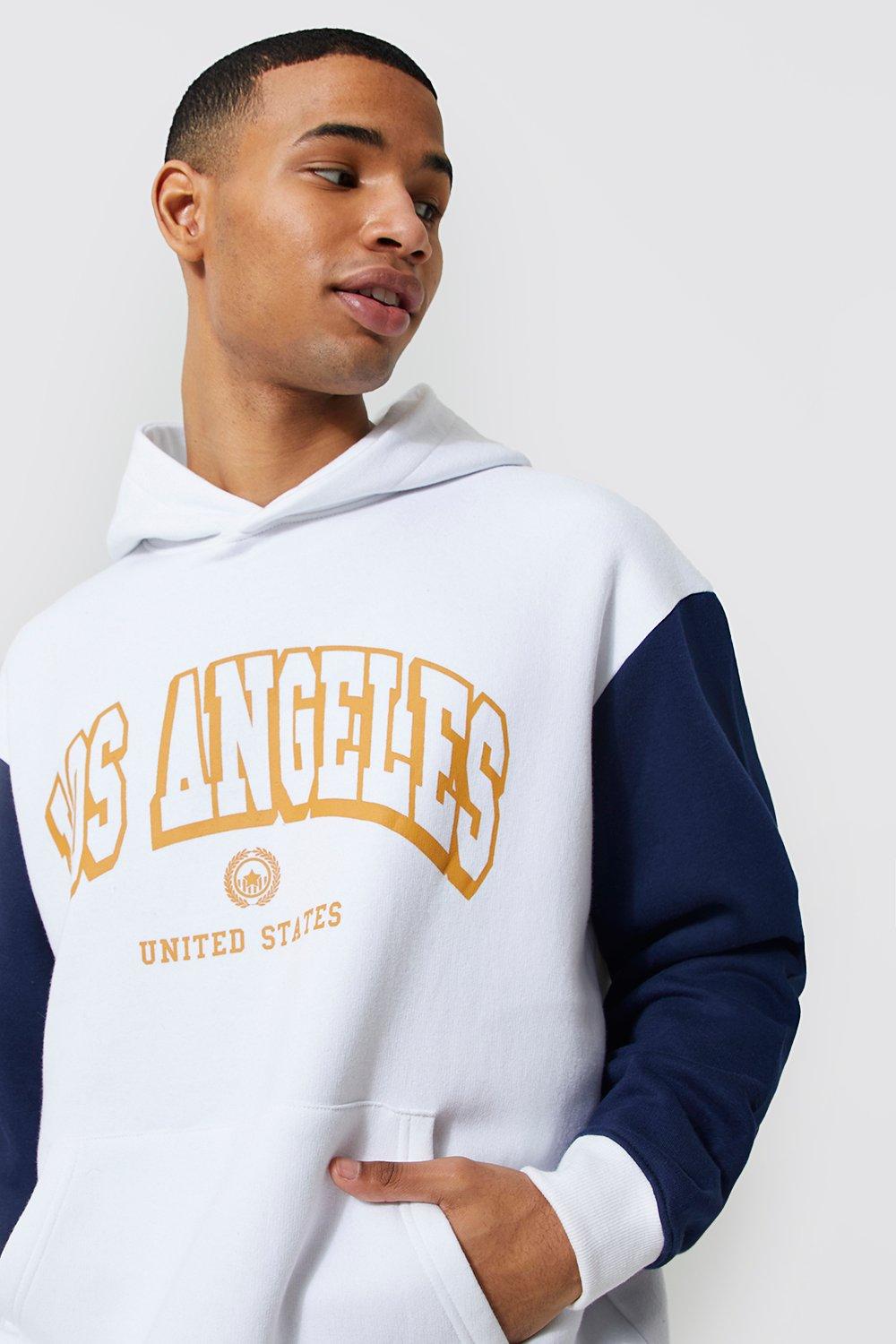 White los angeles hoodie sale