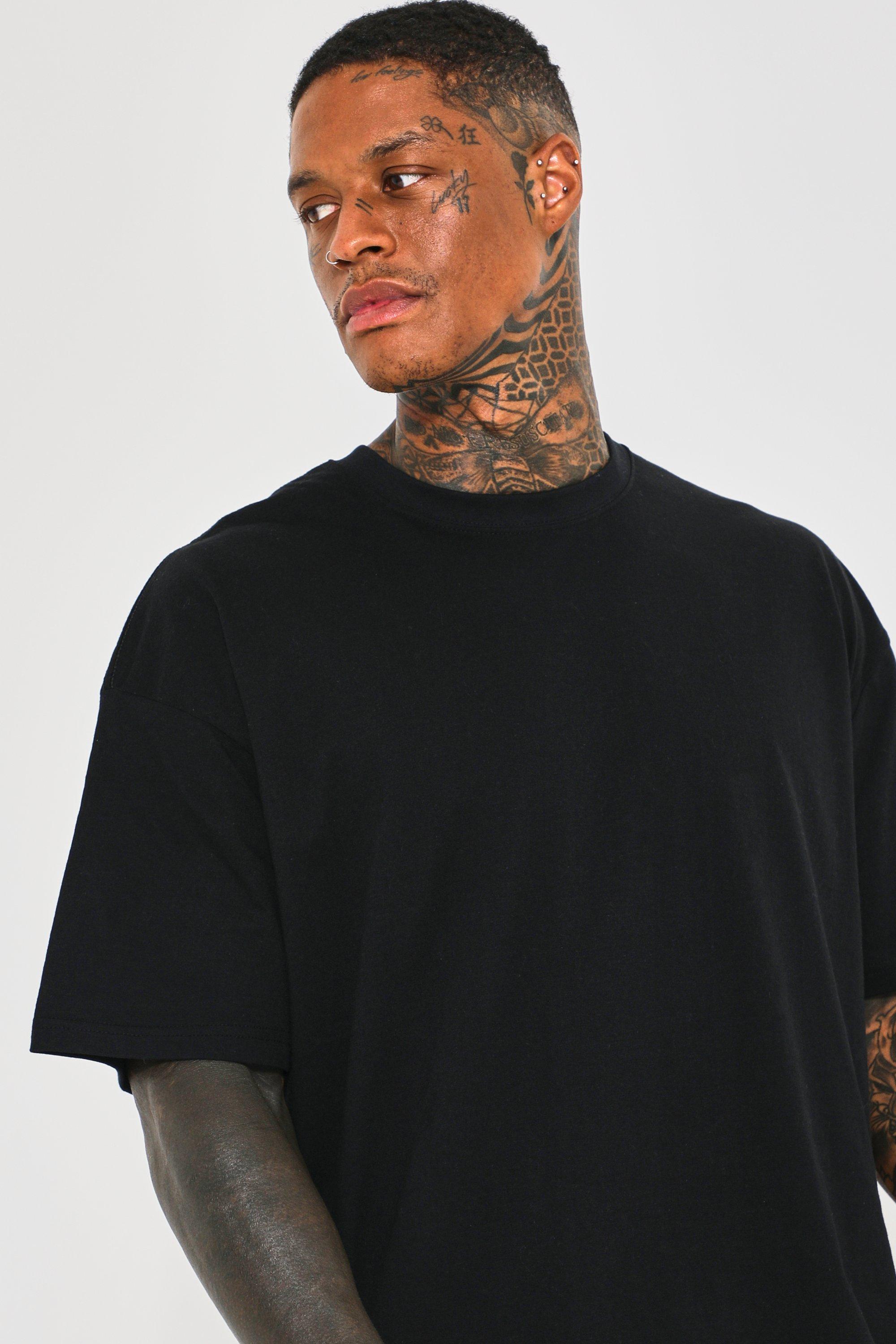 ASOS DESIGN oversized t-shirt with long sleeve and NFL print