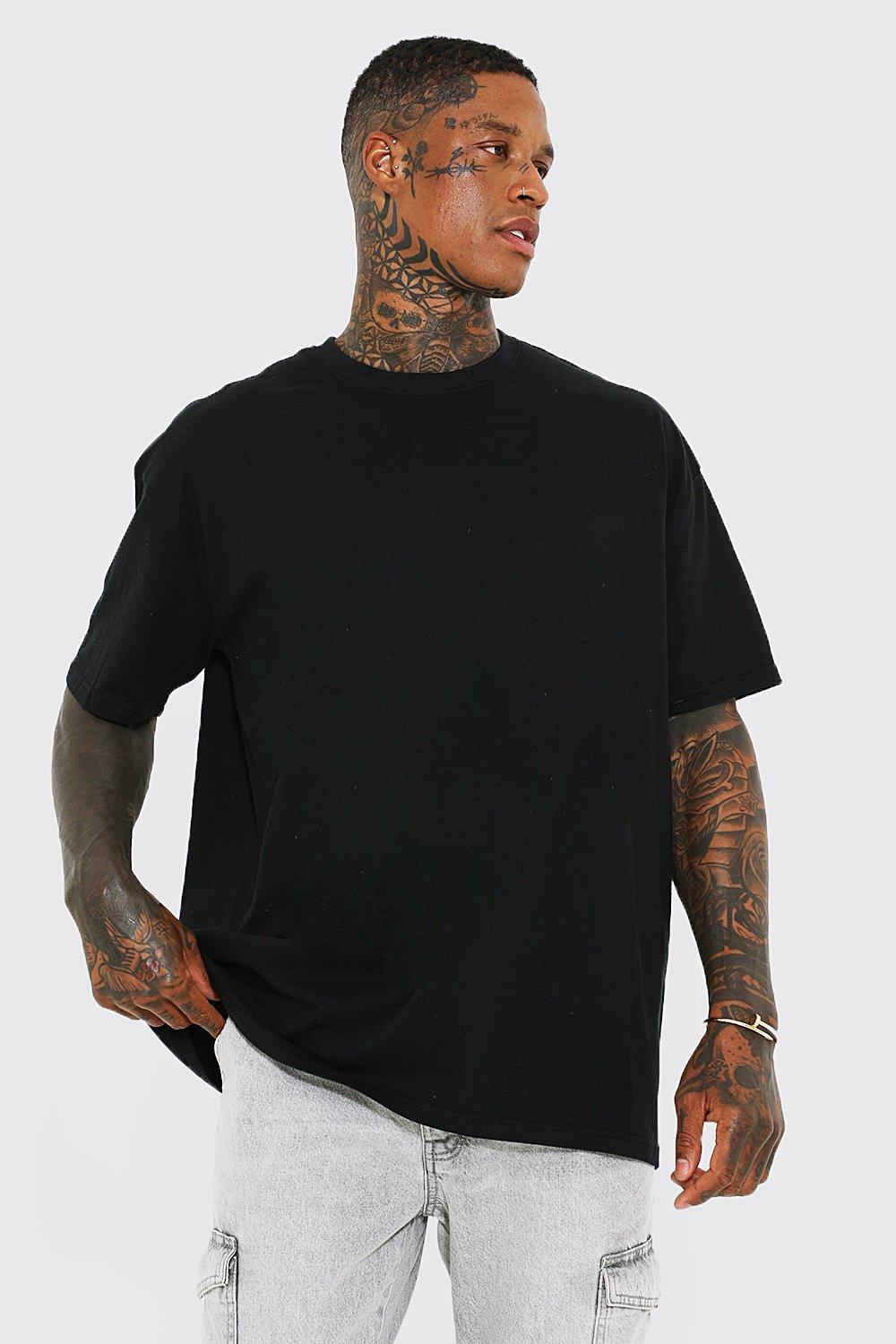 Grijs best sale oversized shirt