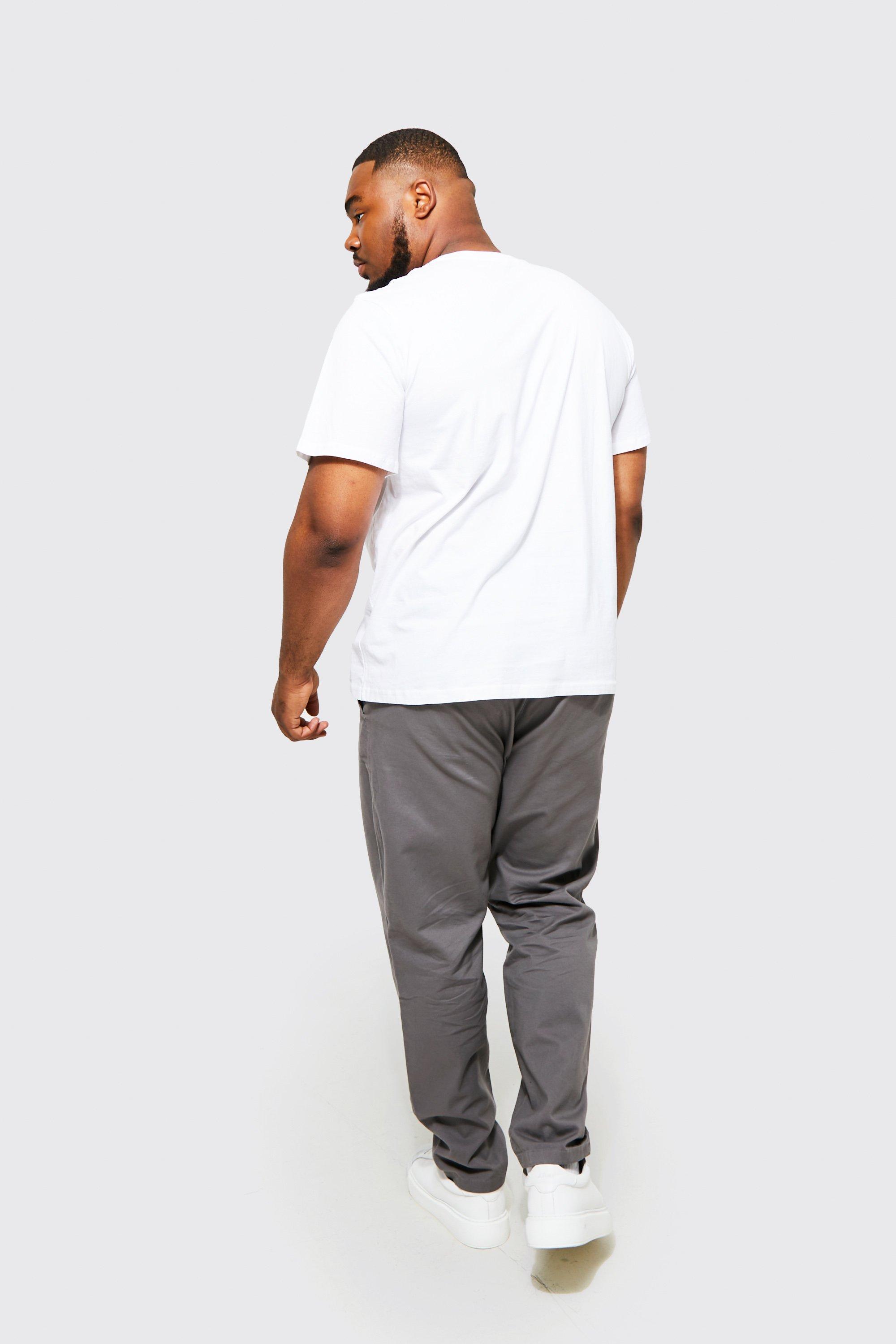 grey slim fit chinos