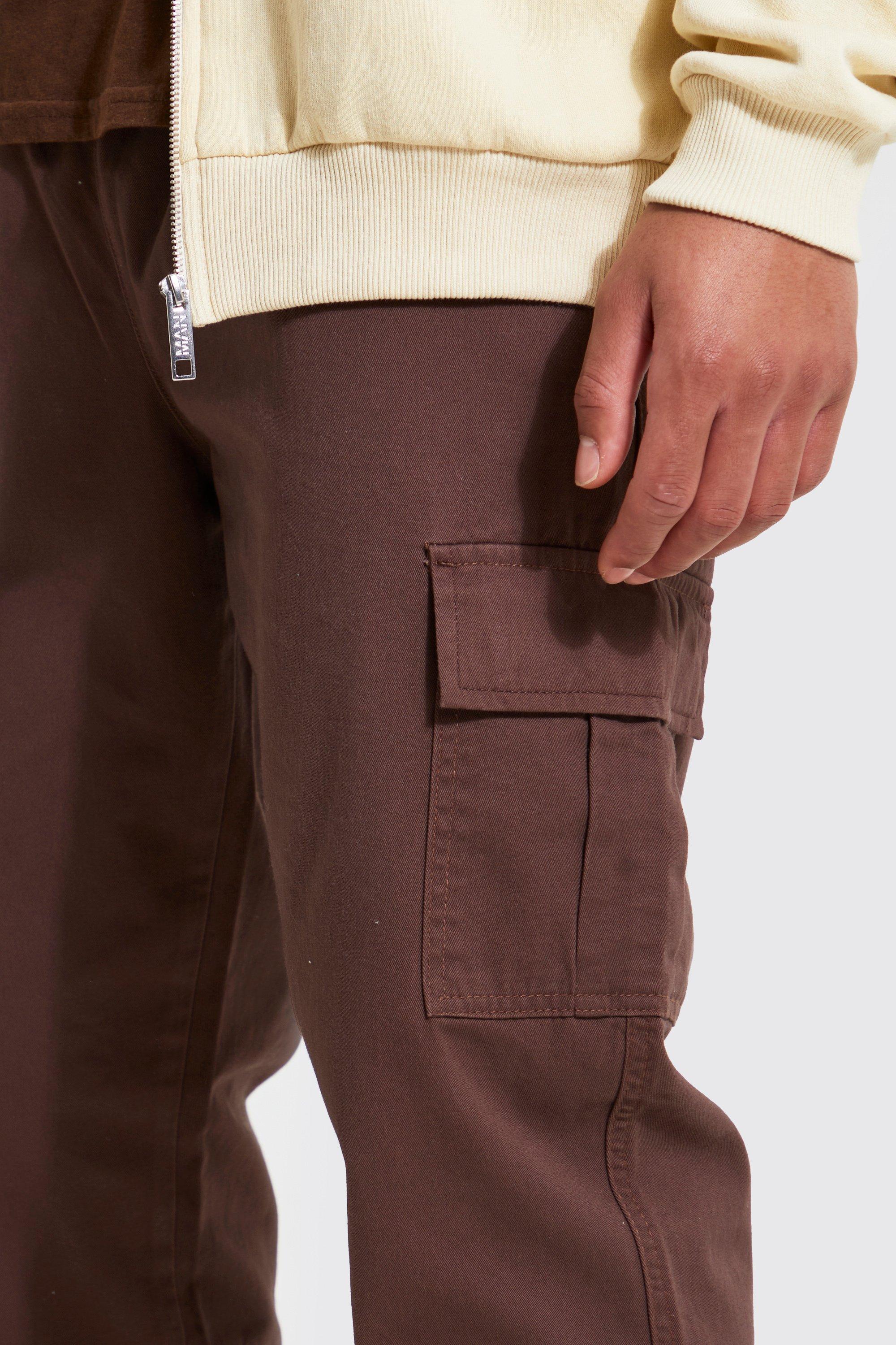 Tall Slim Fit Cargo Pants  Cargo trousers, Slim fit cargo pants