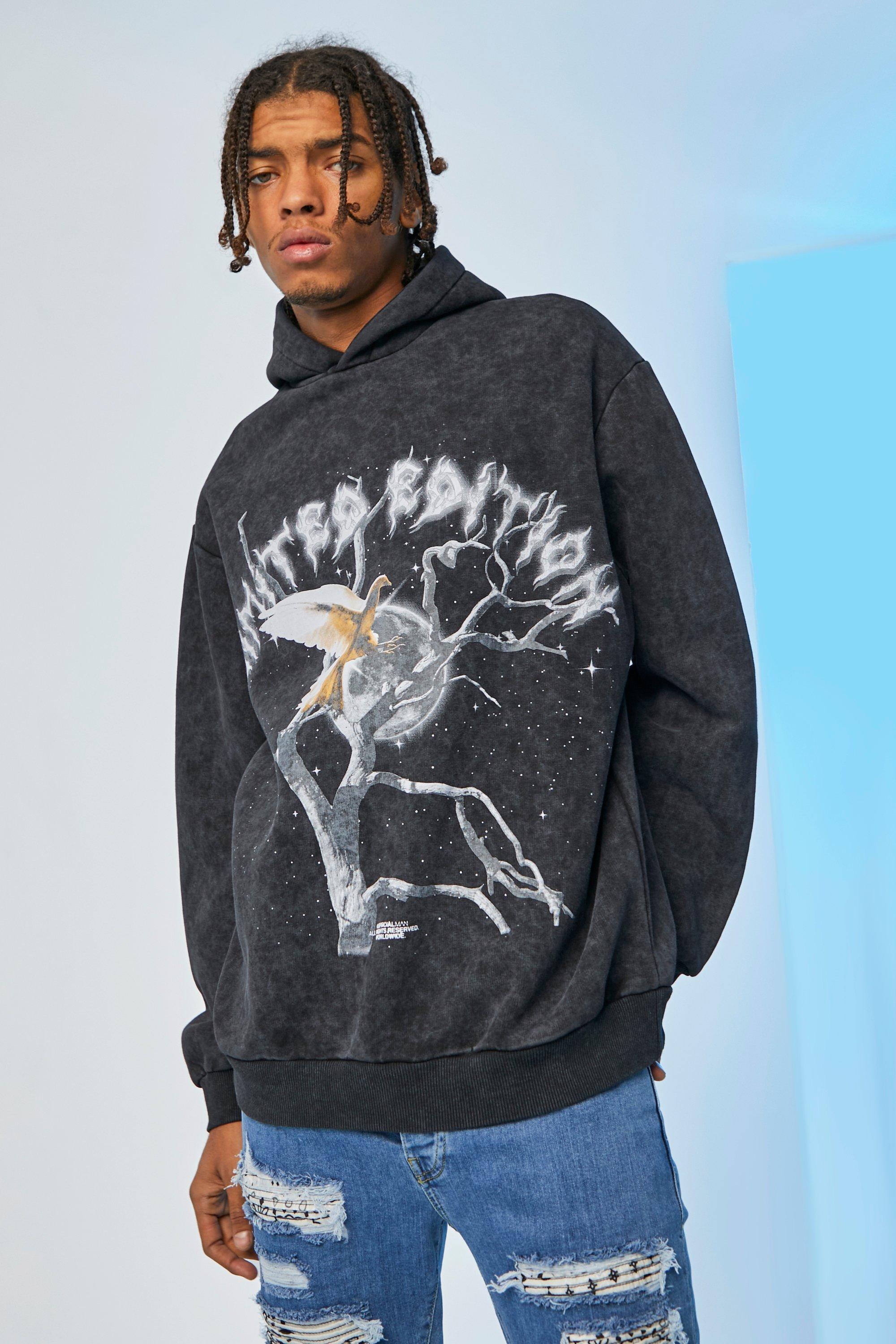 Men's Hoodies And Sweatshirts | Boohoo USA