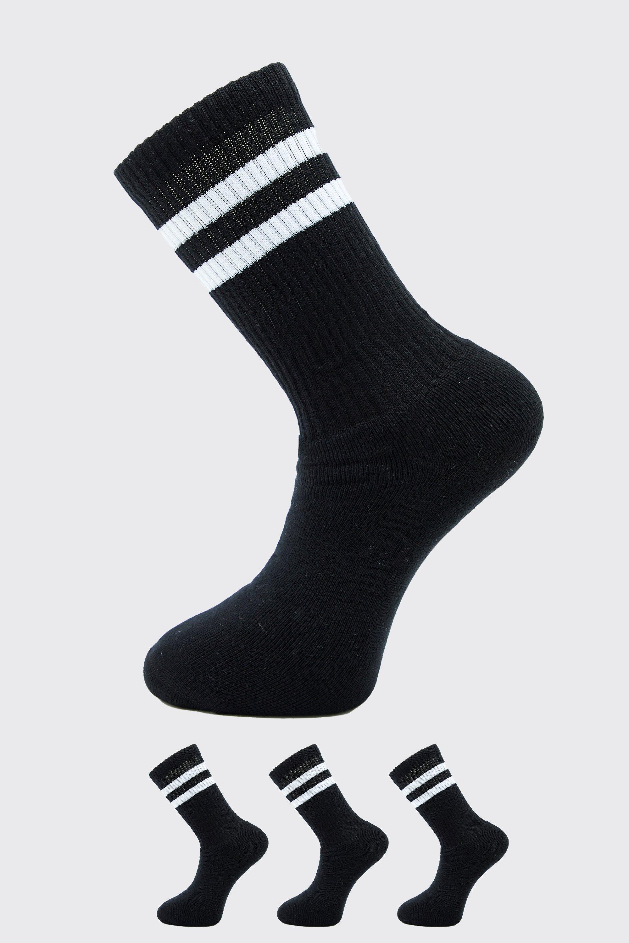 Porto 3 Pack Socks in Black,Burgundy. Revolve Men Clothing Underwear Socks 