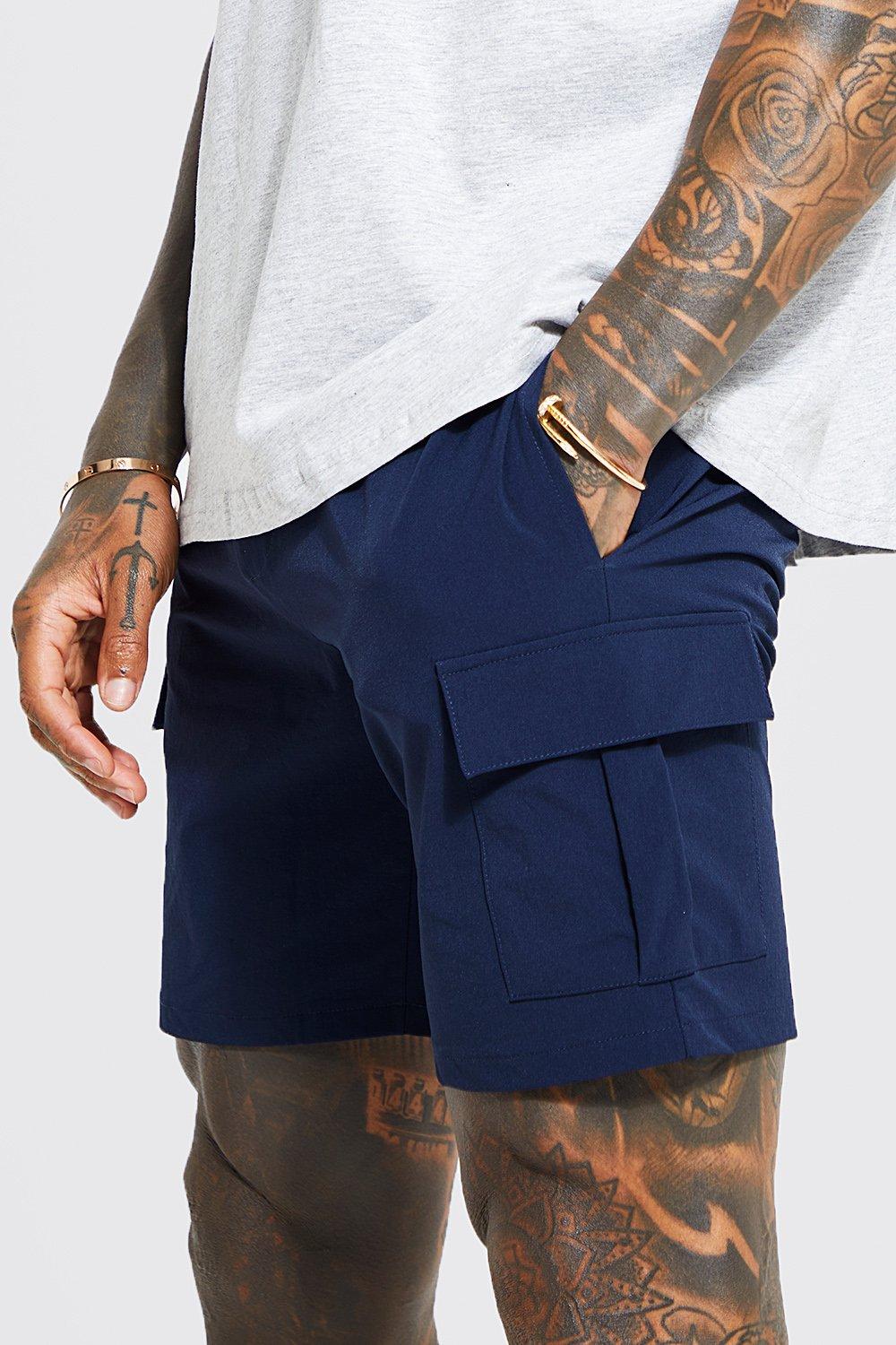 Stretch on sale cargo shorts