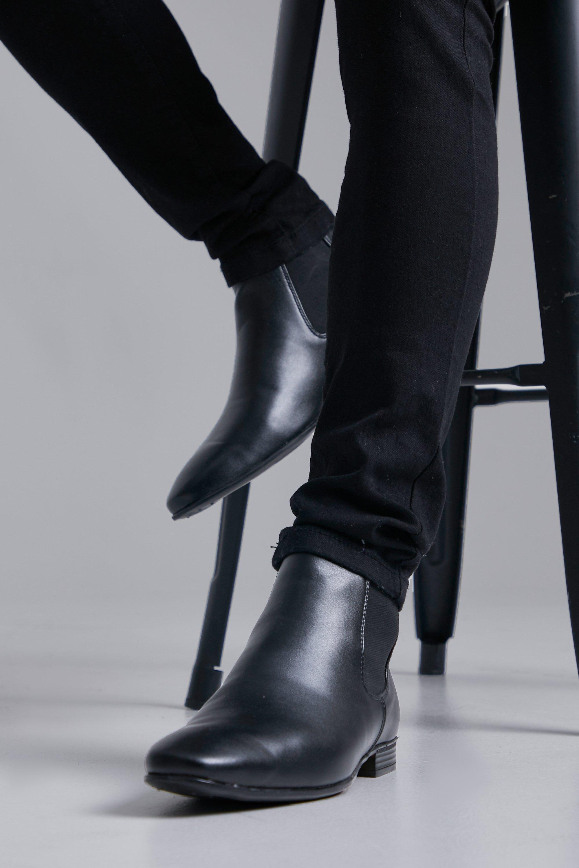 Boohoo mens chelsea boots best sale