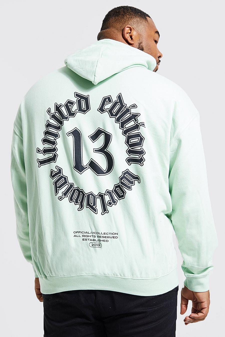 Mint Plus Limited Edition Front And Back Hoodie image number 1