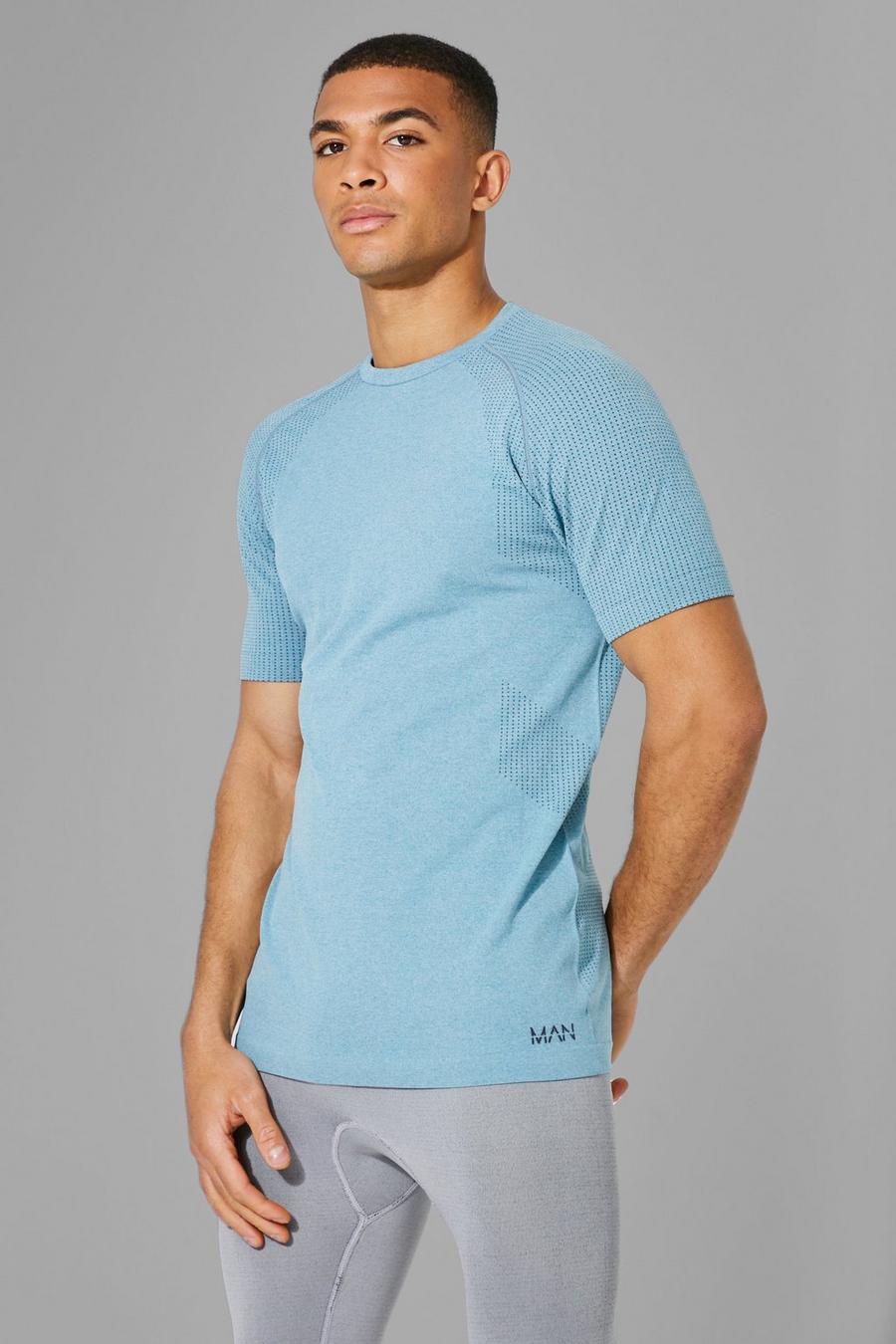 Blue Man Active Seamless Performance T Shirt  image number 1